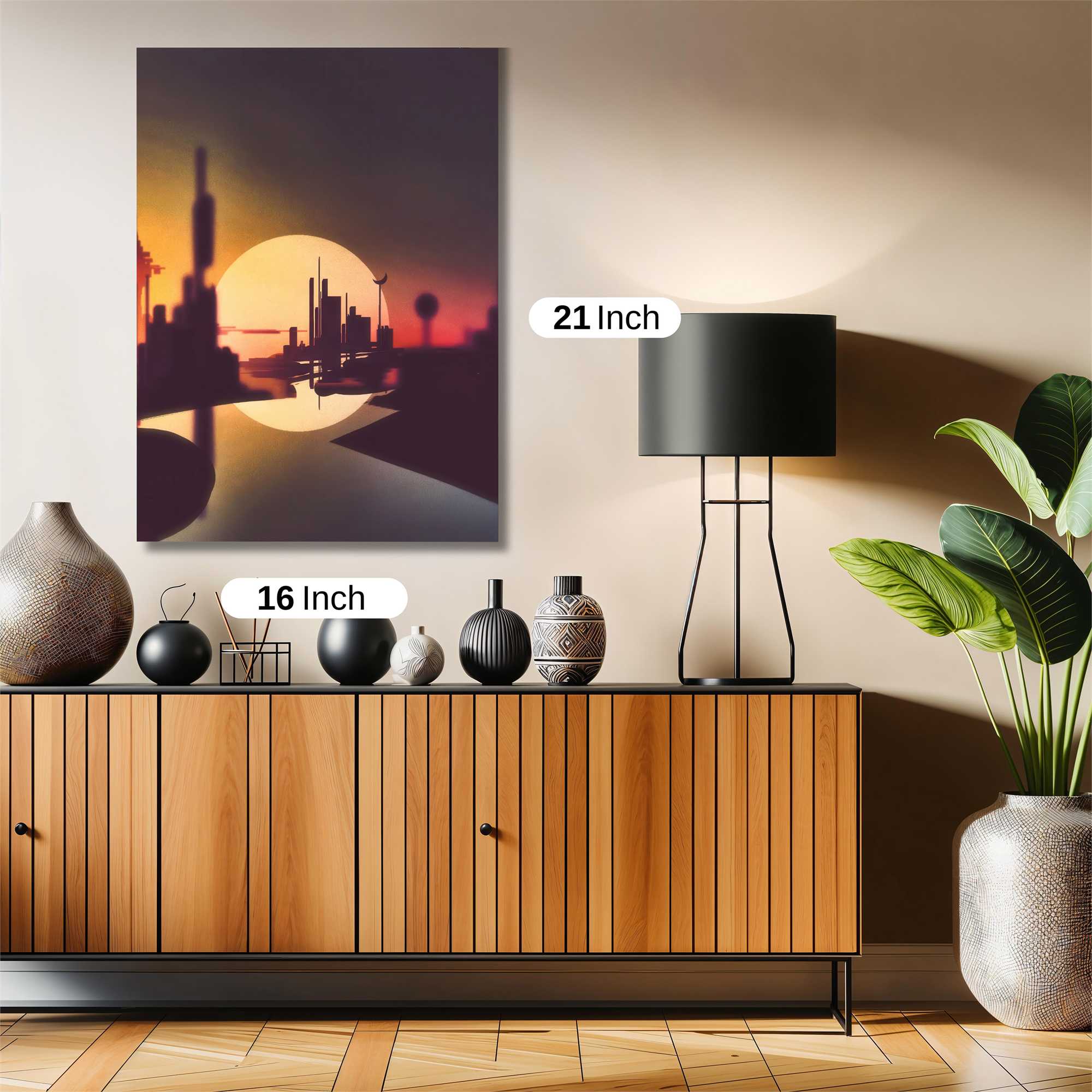 Sunset Serenity Safe Wall Magnetic / M