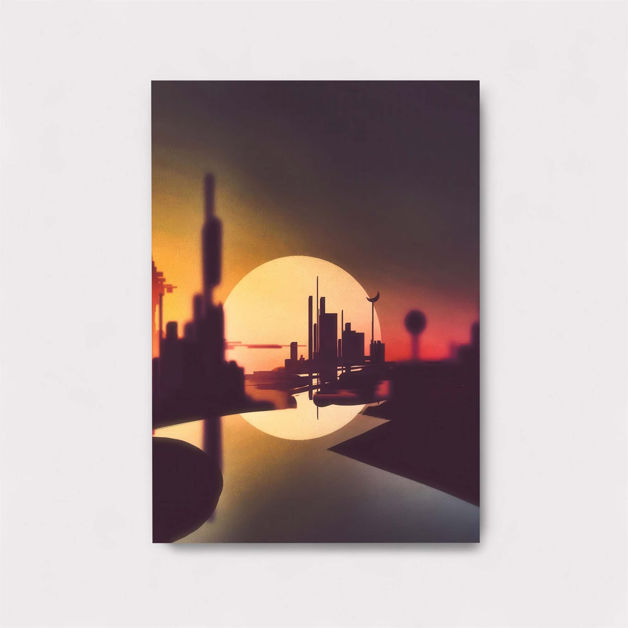 Sunset Serenity Safe Wall Magnetic / M