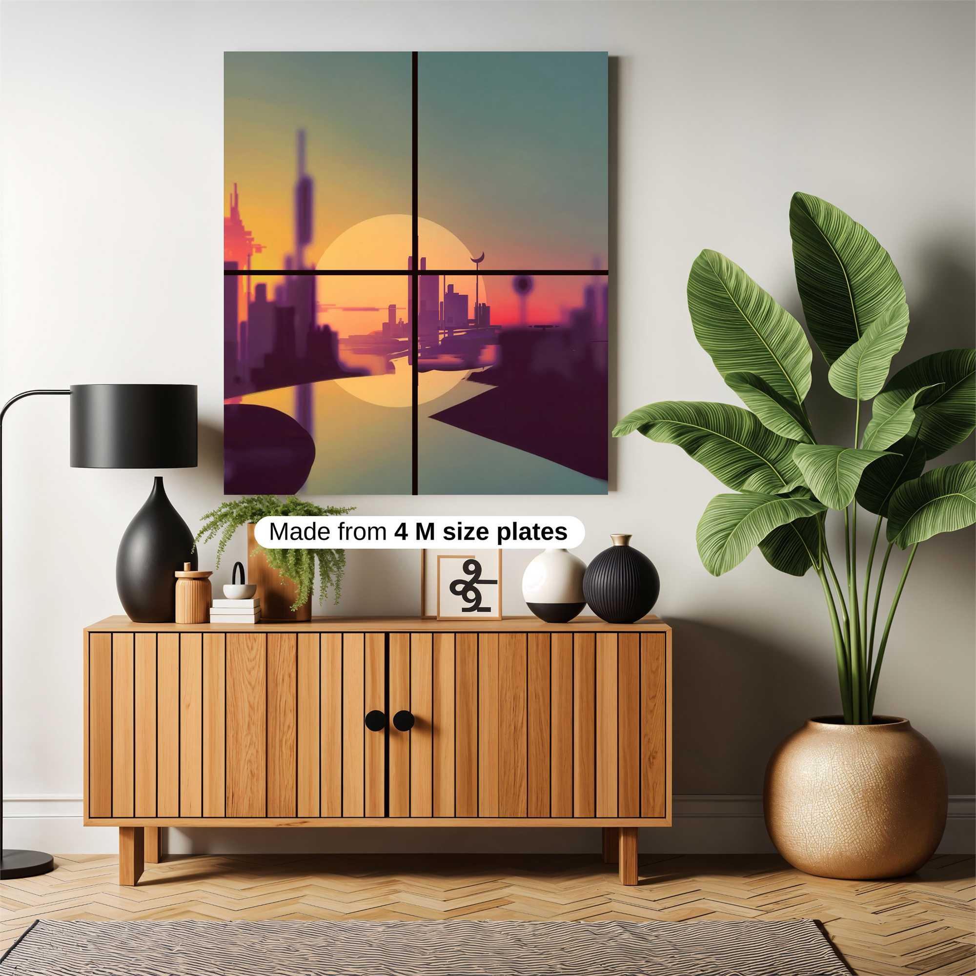 Sunset Serenity Safe Wall Magnetic / M