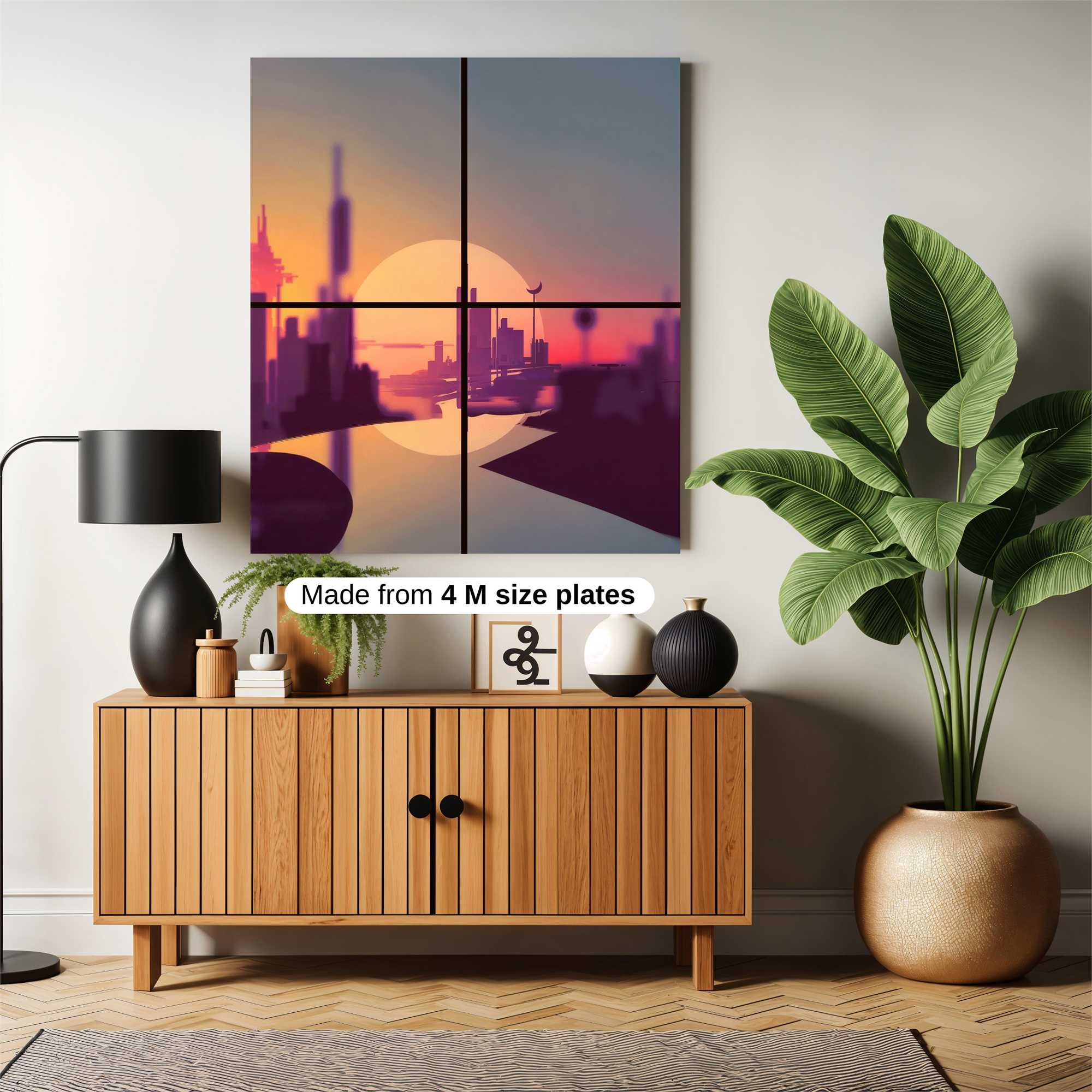 City Dreamscape Safe Wall Magnetic / M