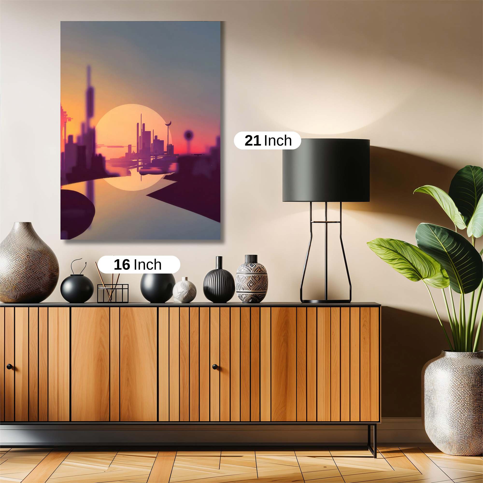 City Dreamscape Safe Wall Magnetic / M