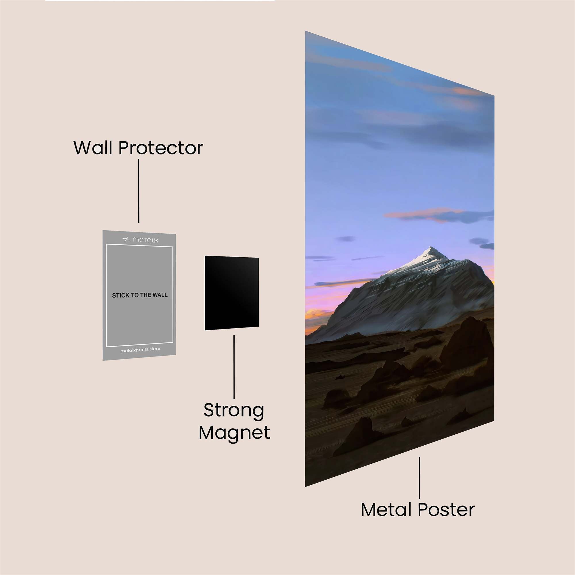 Summit Twilight Safe Wall Magnetic / M