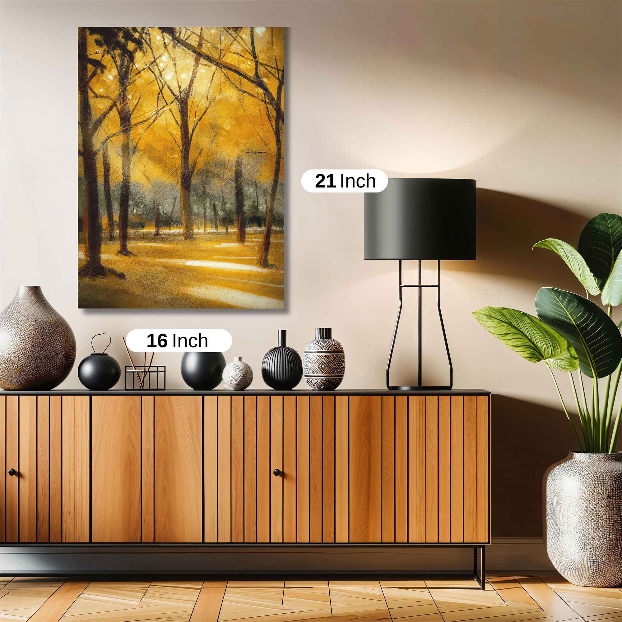 Golden Serenity Safe Wall Magnetic / M