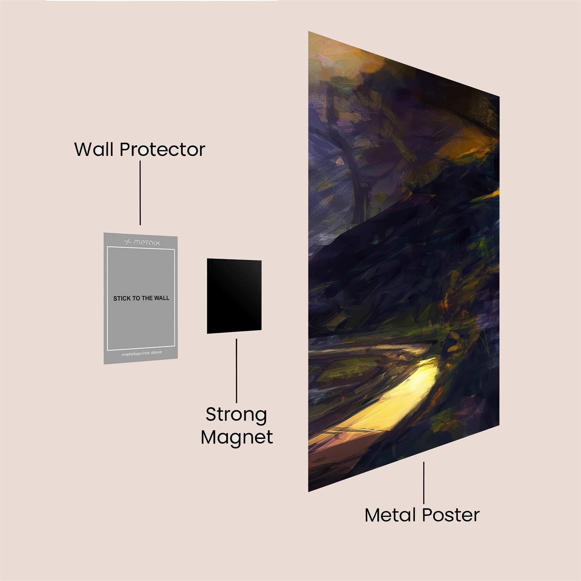 Twilight Path Safe Wall Magnetic / M