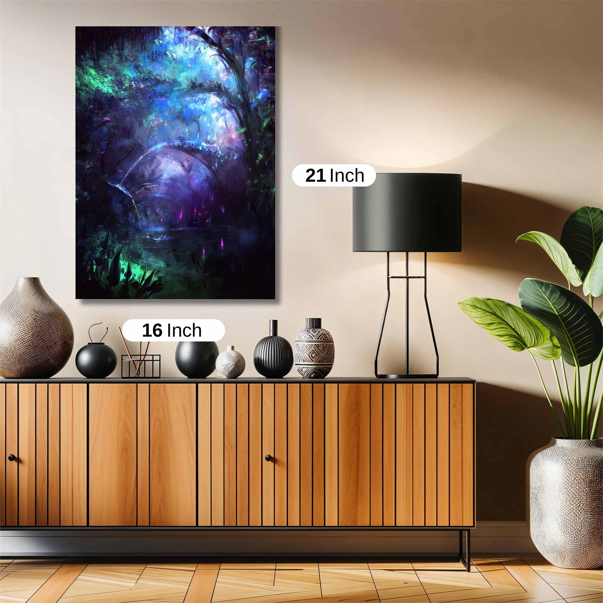 Mystic Glow Safe Wall Magnetic / M