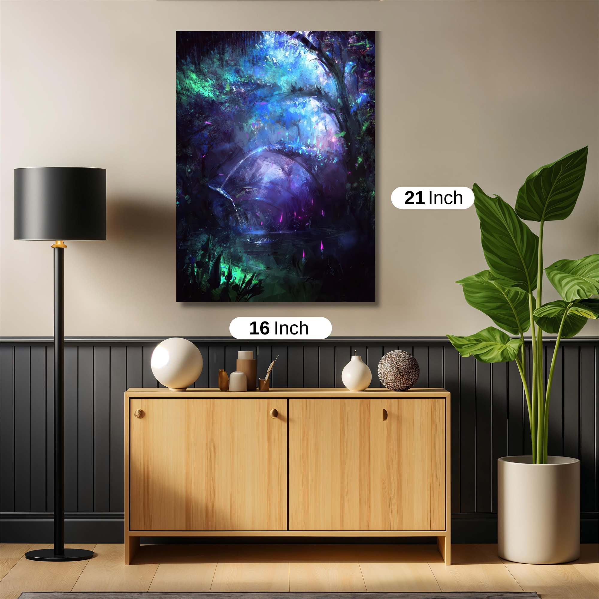 Mystic Glow Safe Wall Magnetic / M