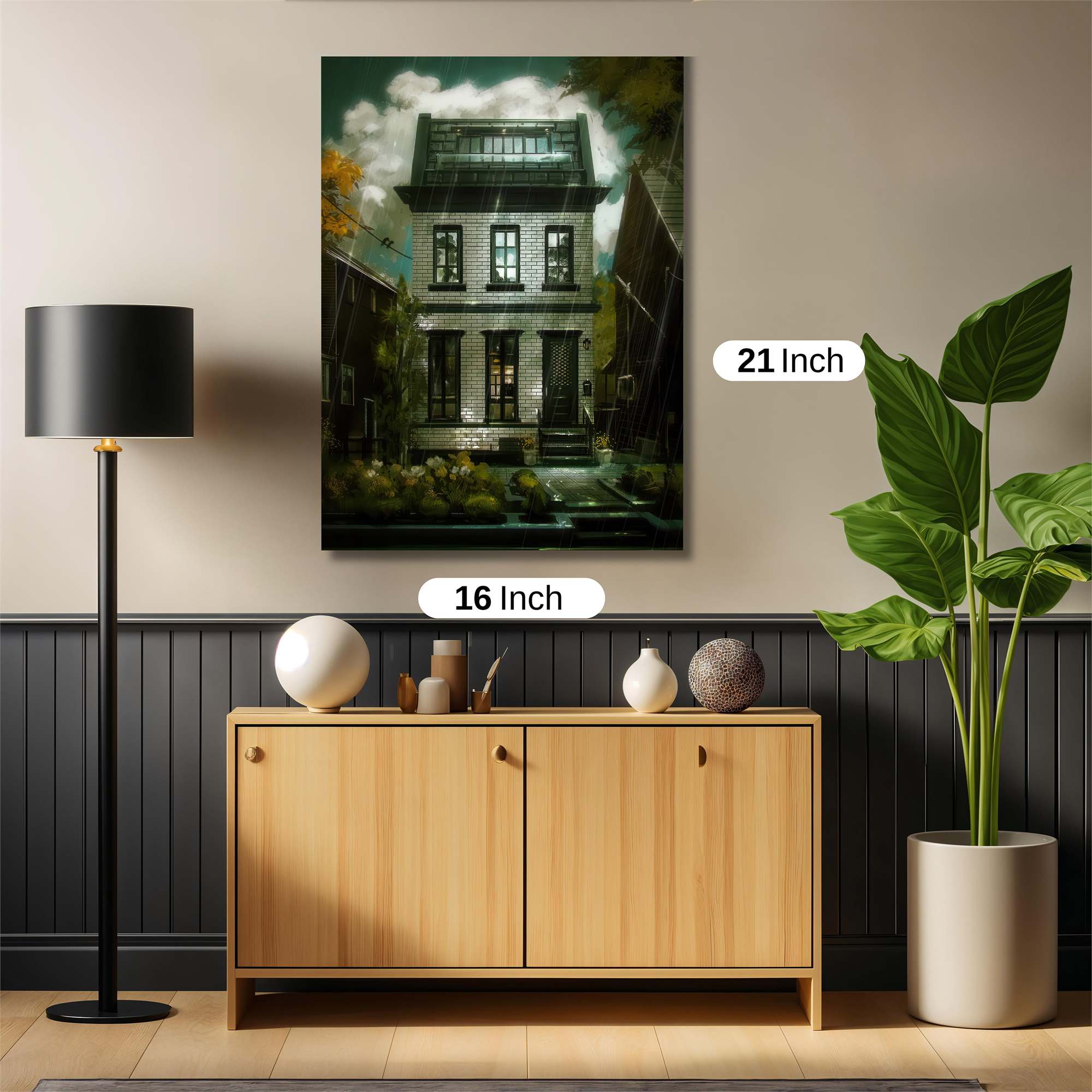 Haunted Abode Safe Wall Magnetic / M
