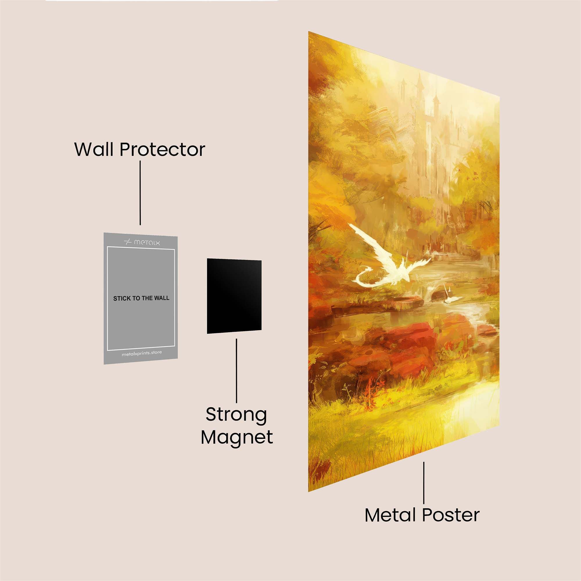 Dragon Serenity Safe Wall Magnetic / M