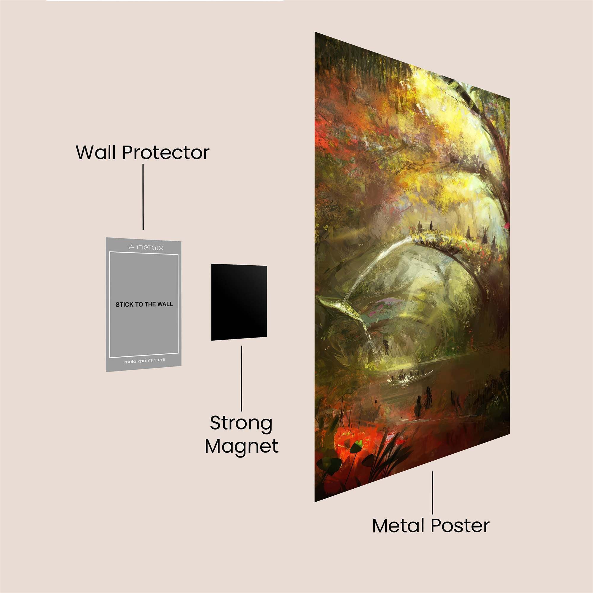 Enchanted Serenity Safe Wall Magnetic / M