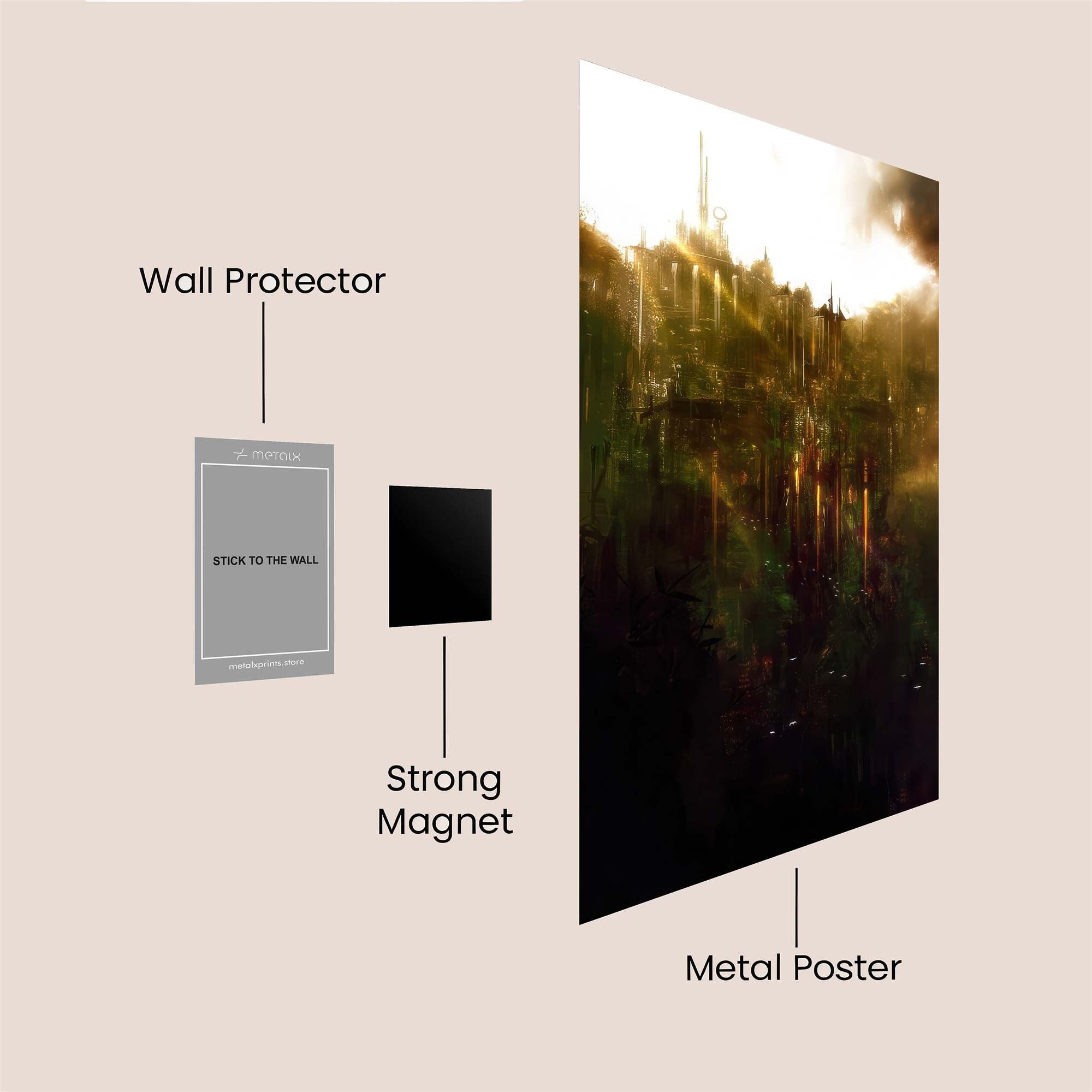 Mystic Haven Safe Wall Magnetic / M