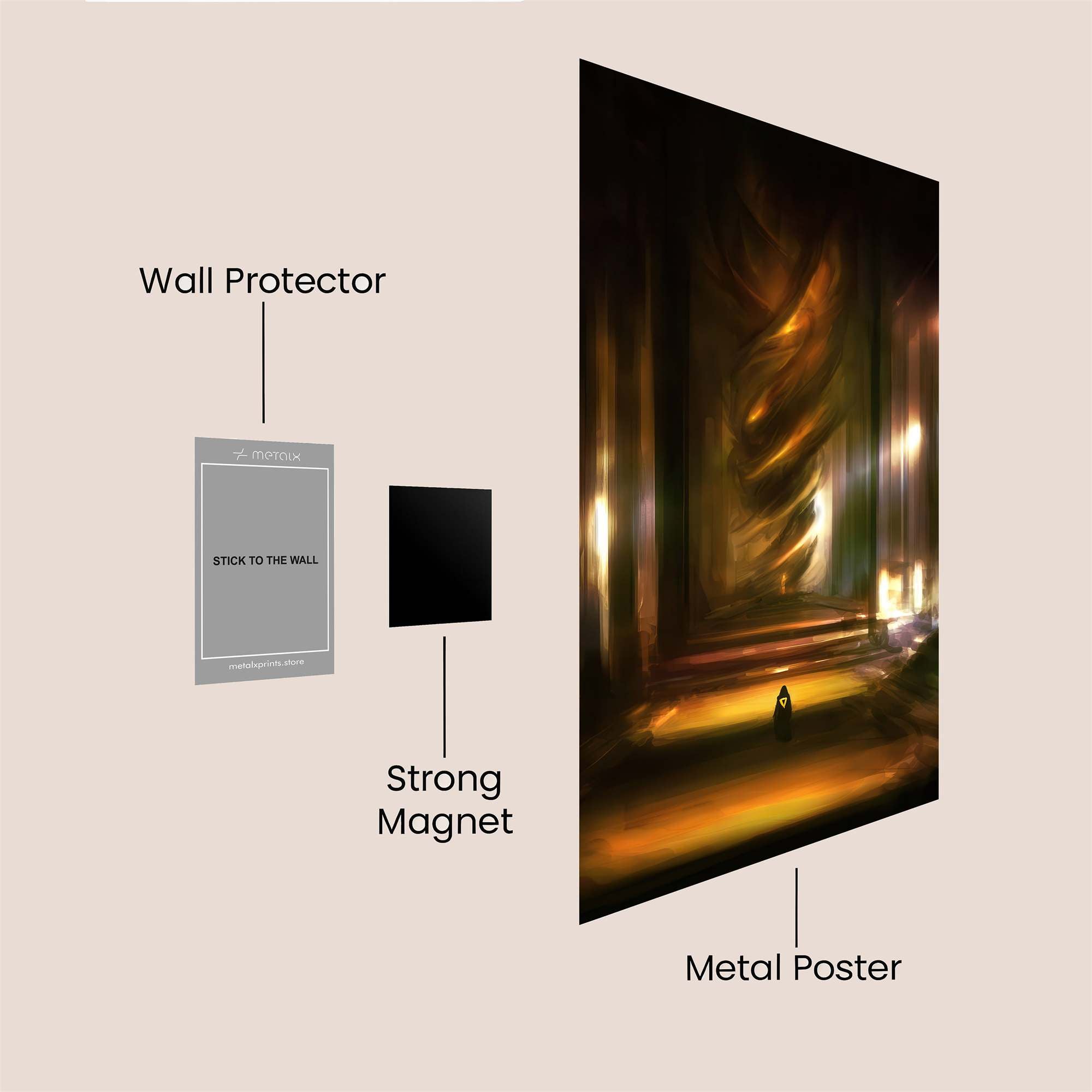 Abyss Echo Safe Wall Magnetic / M