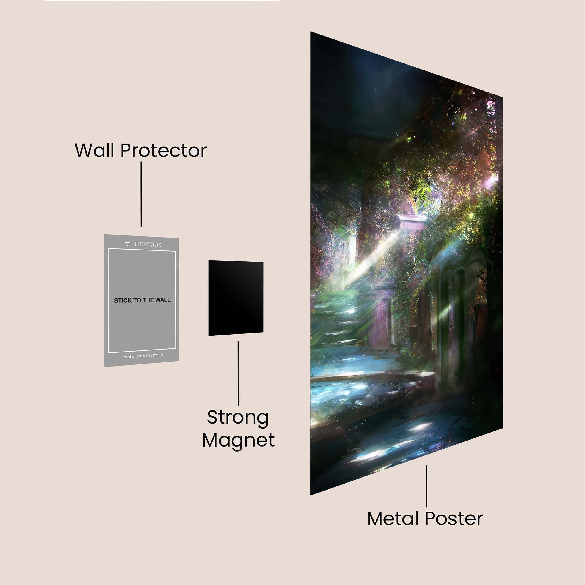Enchanted Serenity Safe Wall Magnetic / M