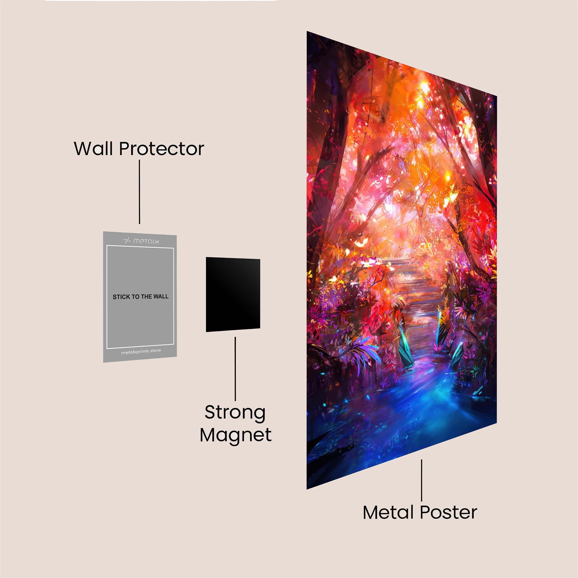Enchanted Twilight Safe Wall Magnetic / M