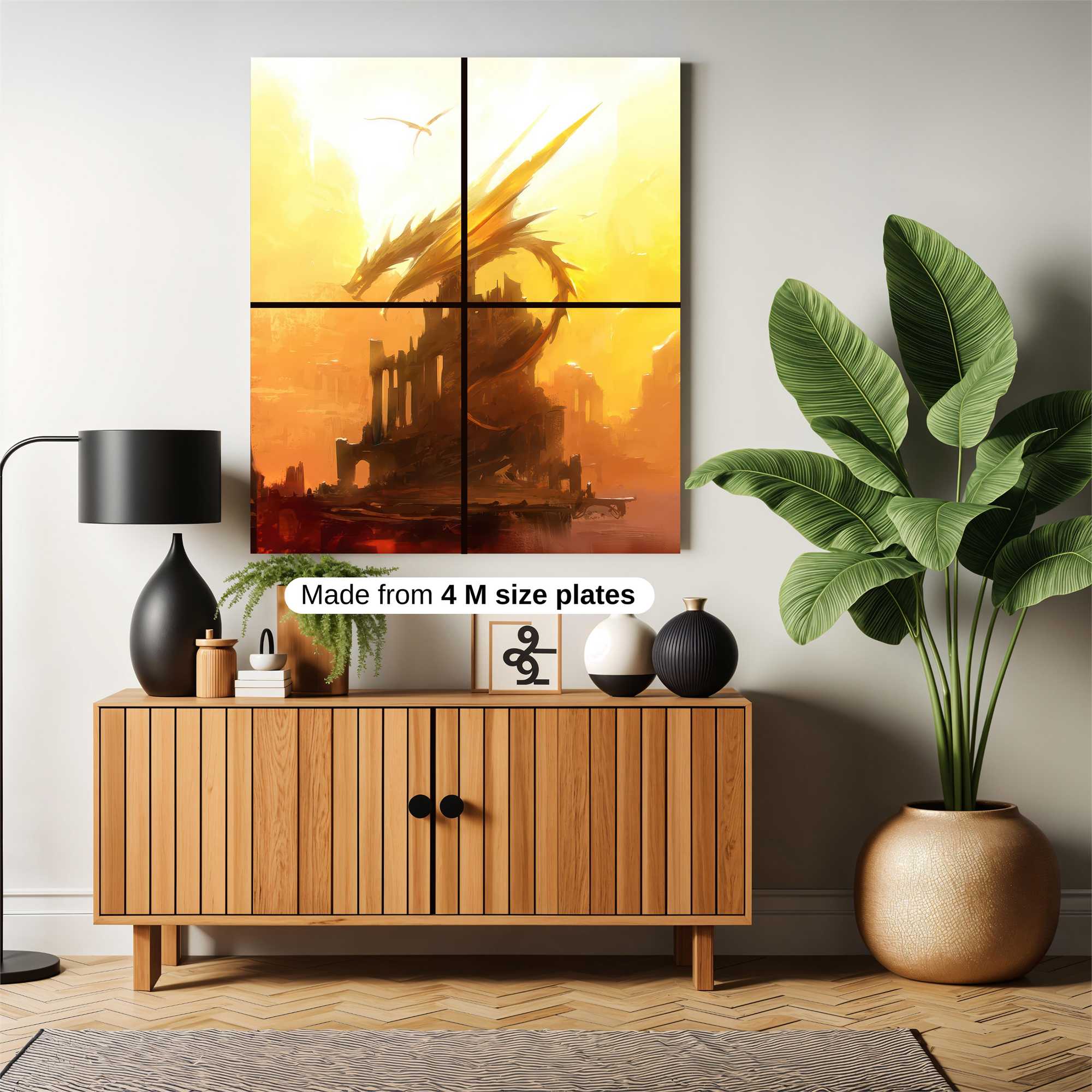 Dragon Majesty Safe Wall Magnetic / M