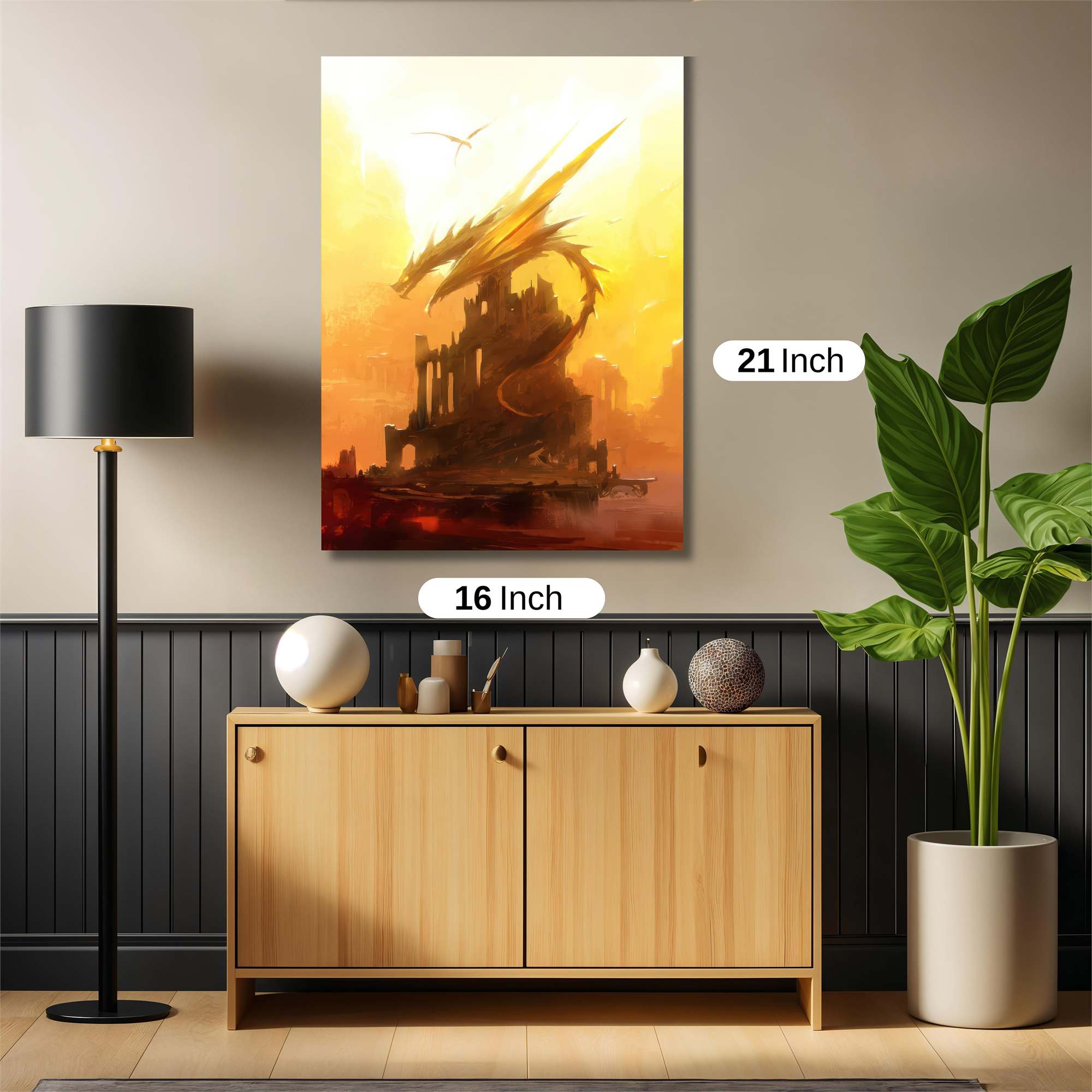 Dragon Majesty Safe Wall Magnetic / M