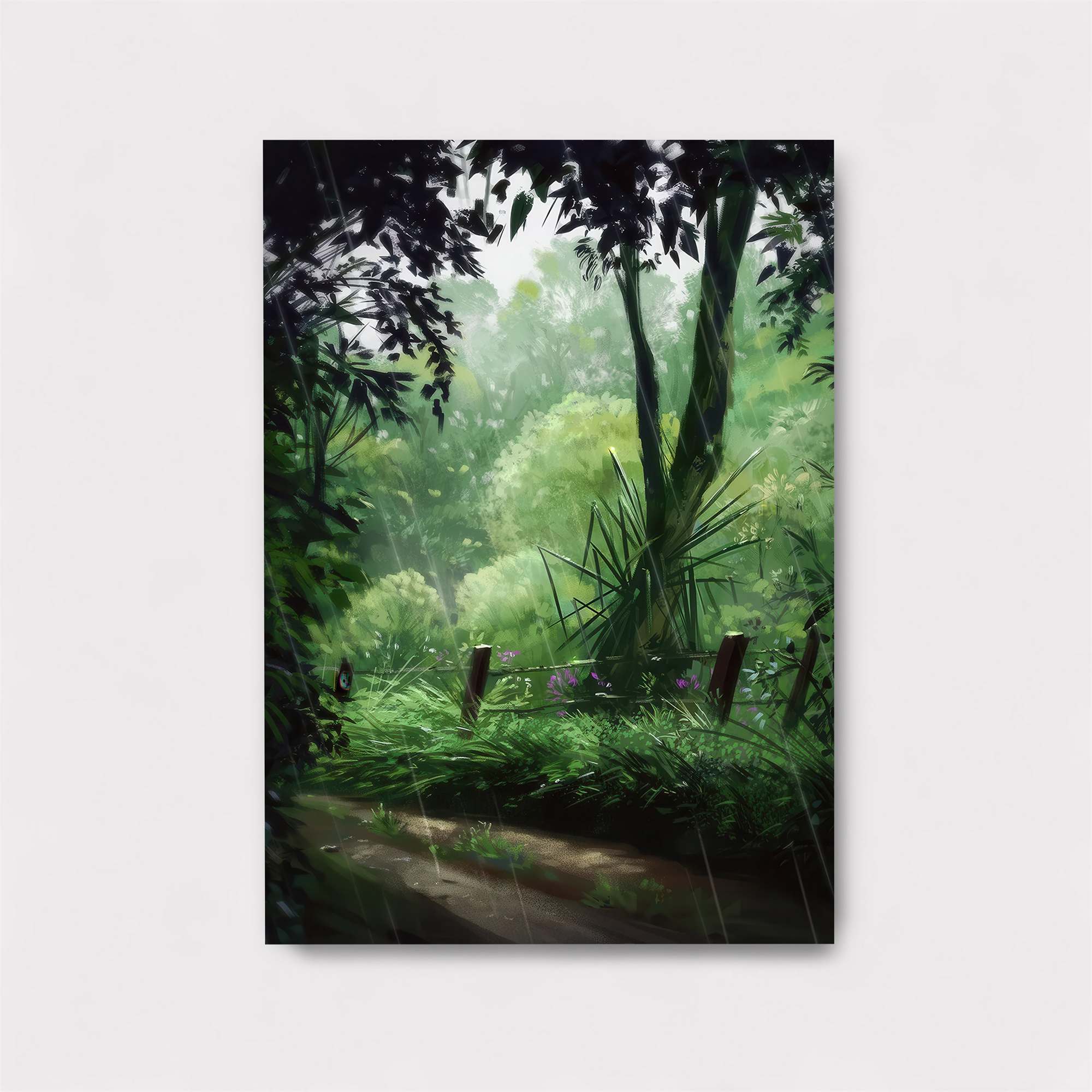 Rainforest Tranquil Safe Wall Magnetic / M