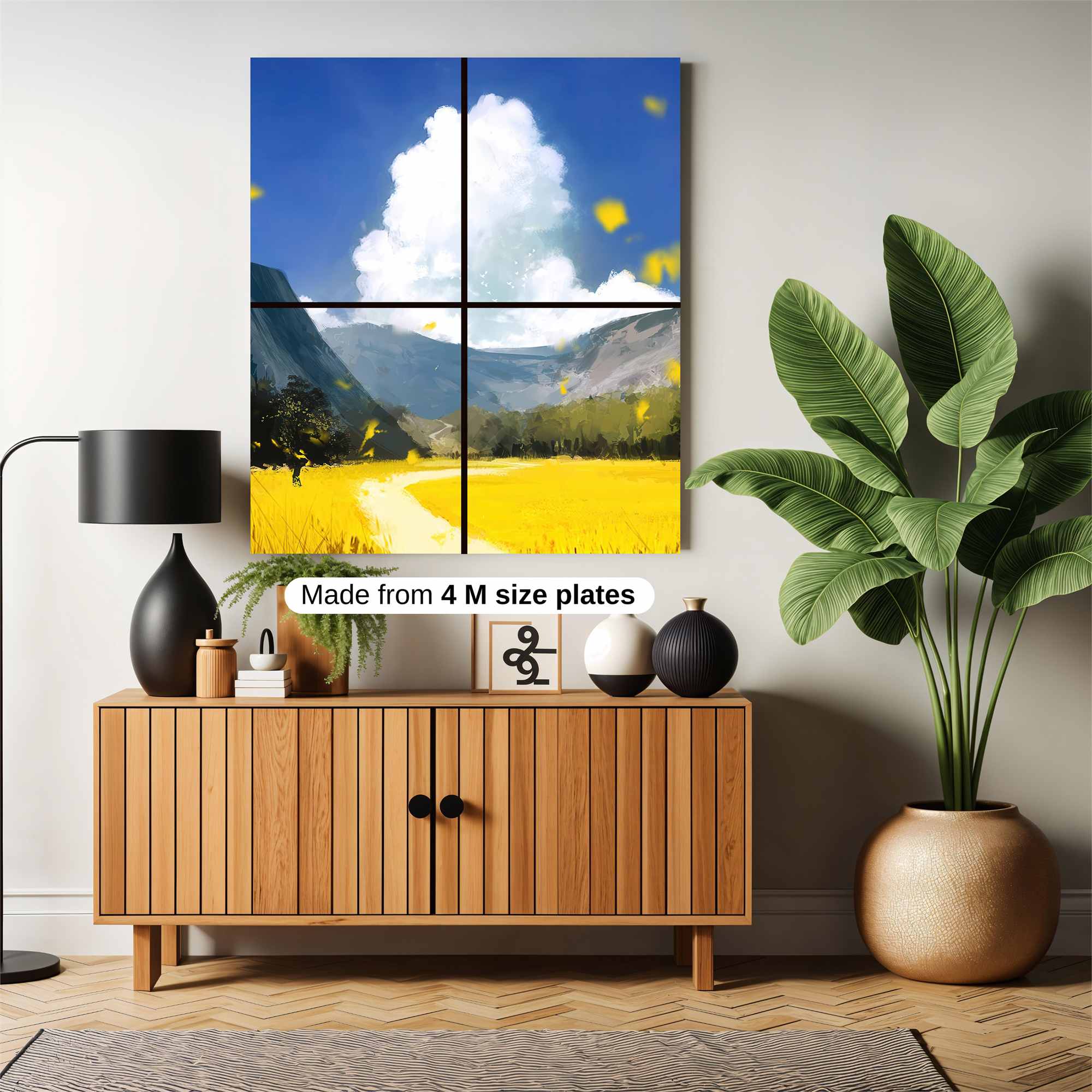 Golden Serenity Safe Wall Magnetic / M