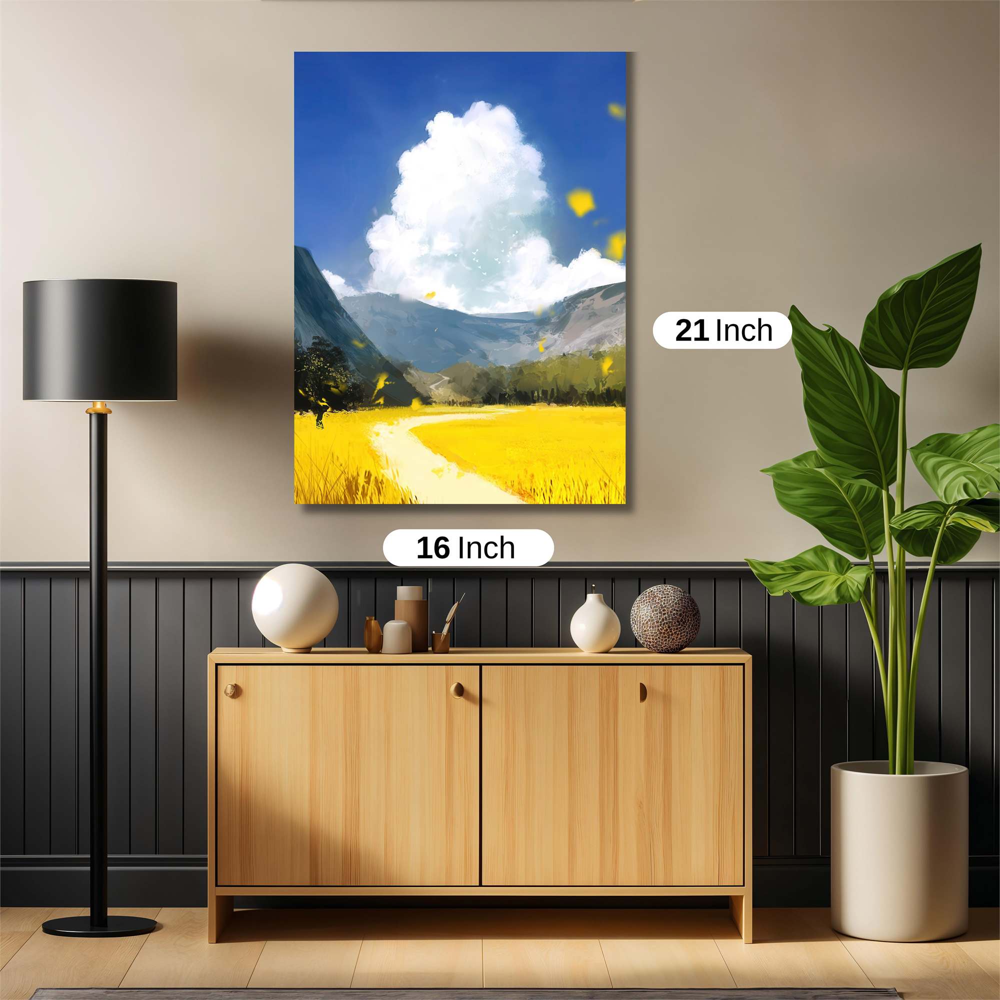 Golden Serenity Safe Wall Magnetic / M