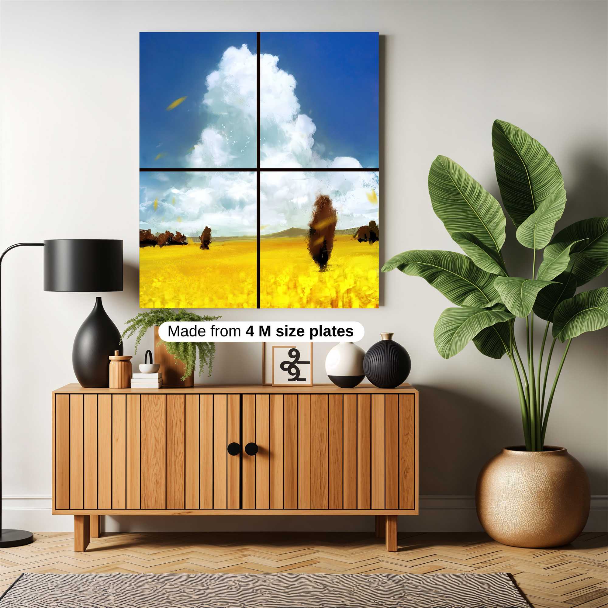 Golden Serenity Safe Wall Magnetic / M