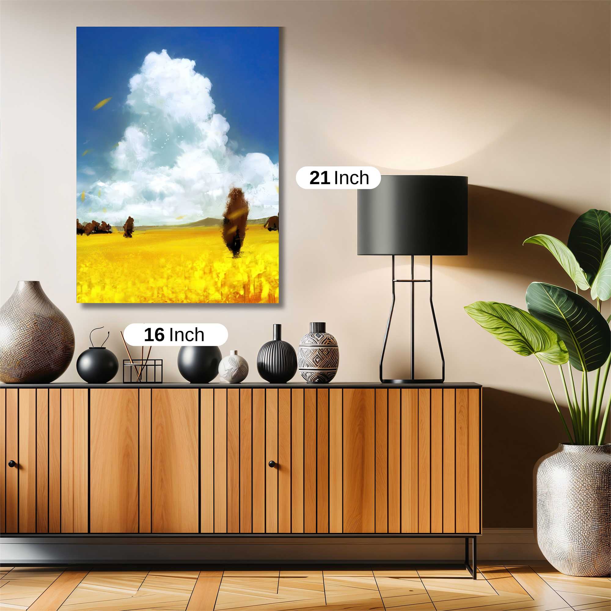 Golden Serenity Safe Wall Magnetic / M