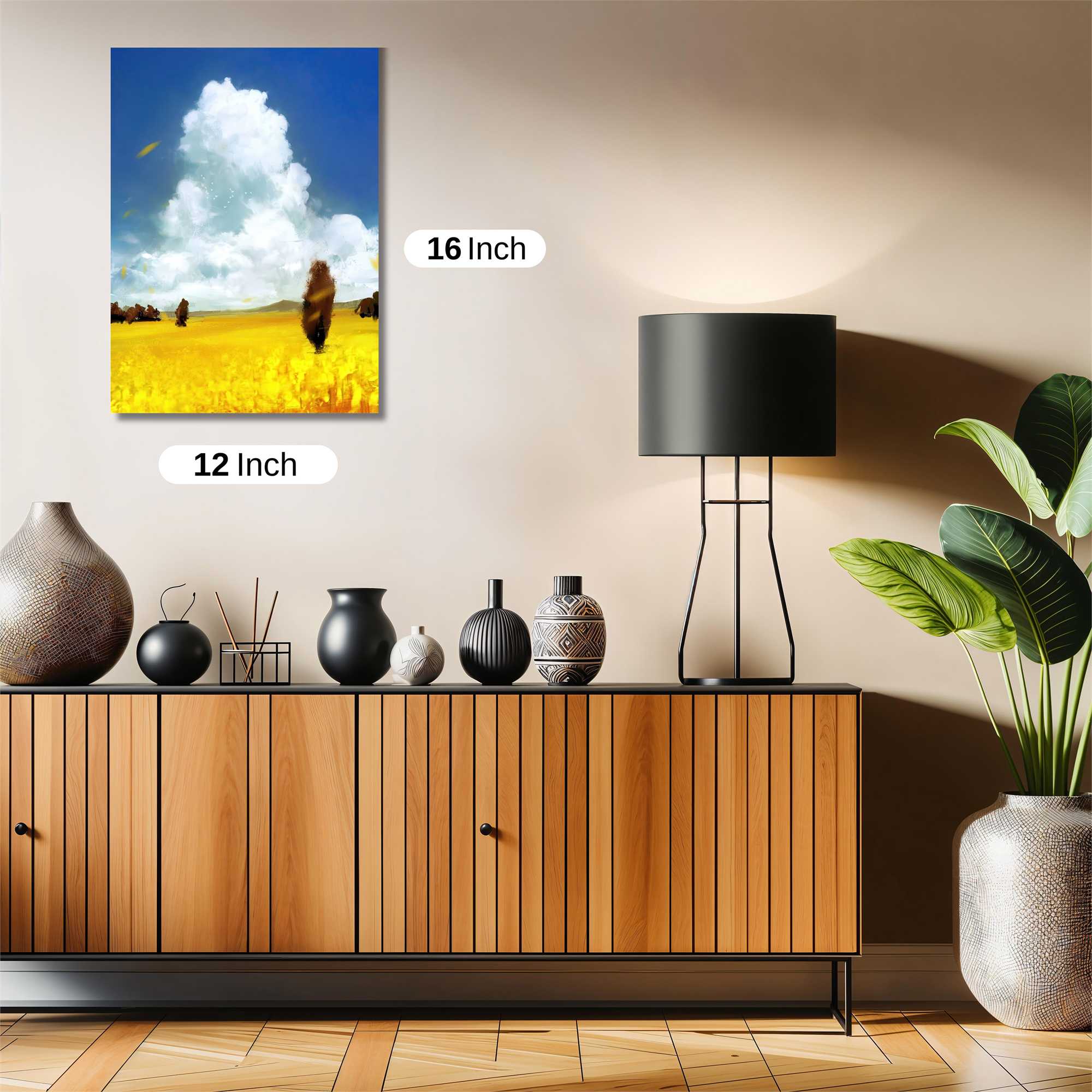 Golden Serenity Safe Wall Magnetic / M