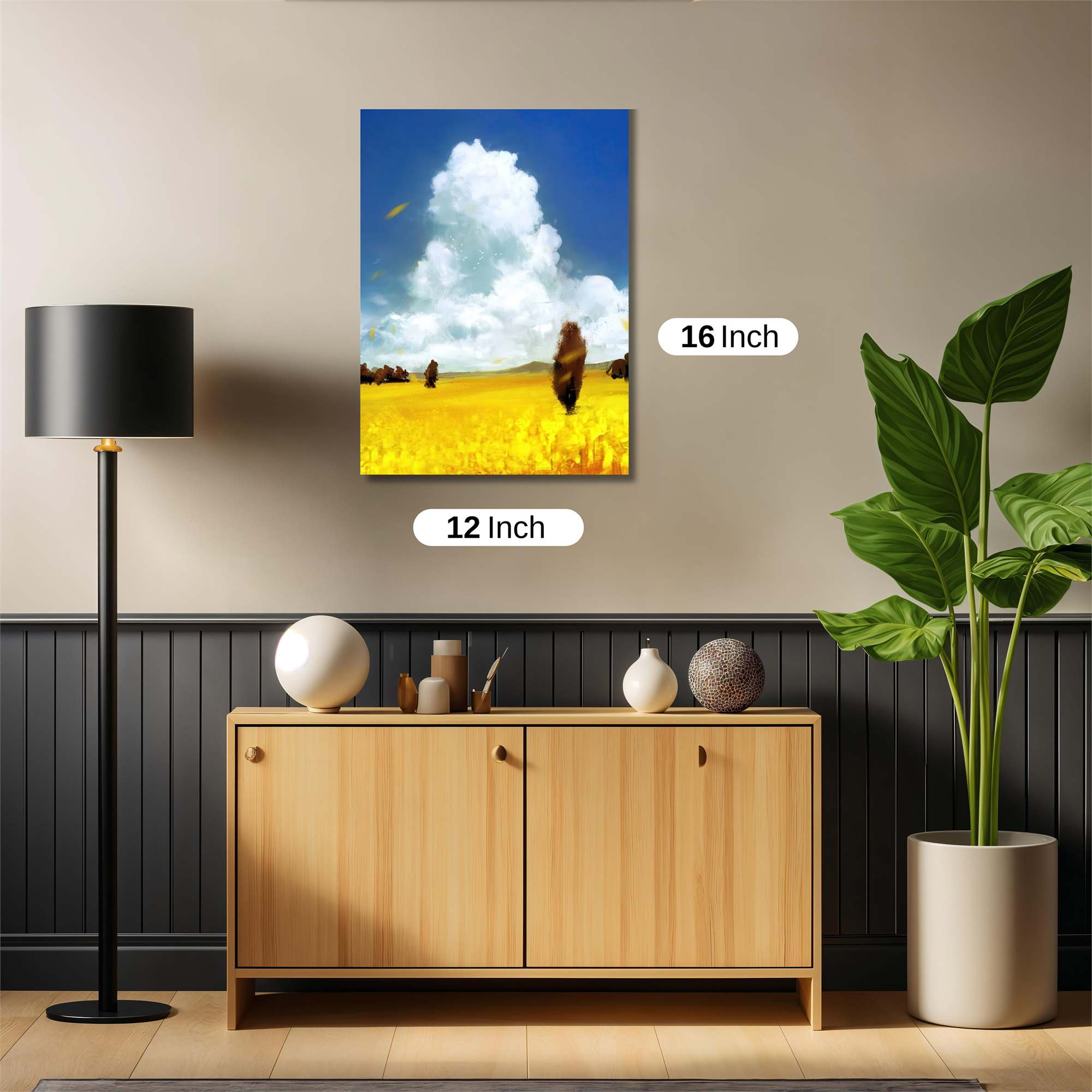 Golden Serenity Safe Wall Magnetic / M