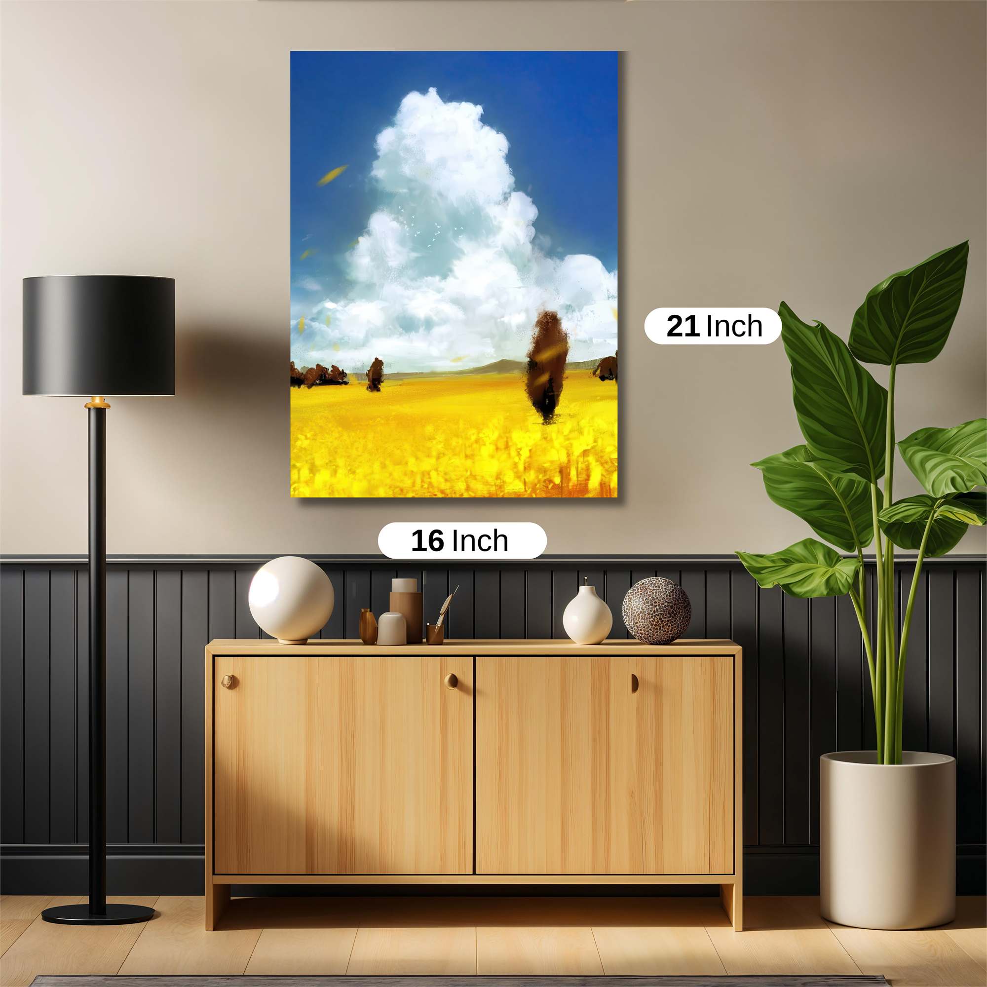 Golden Serenity Safe Wall Magnetic / M