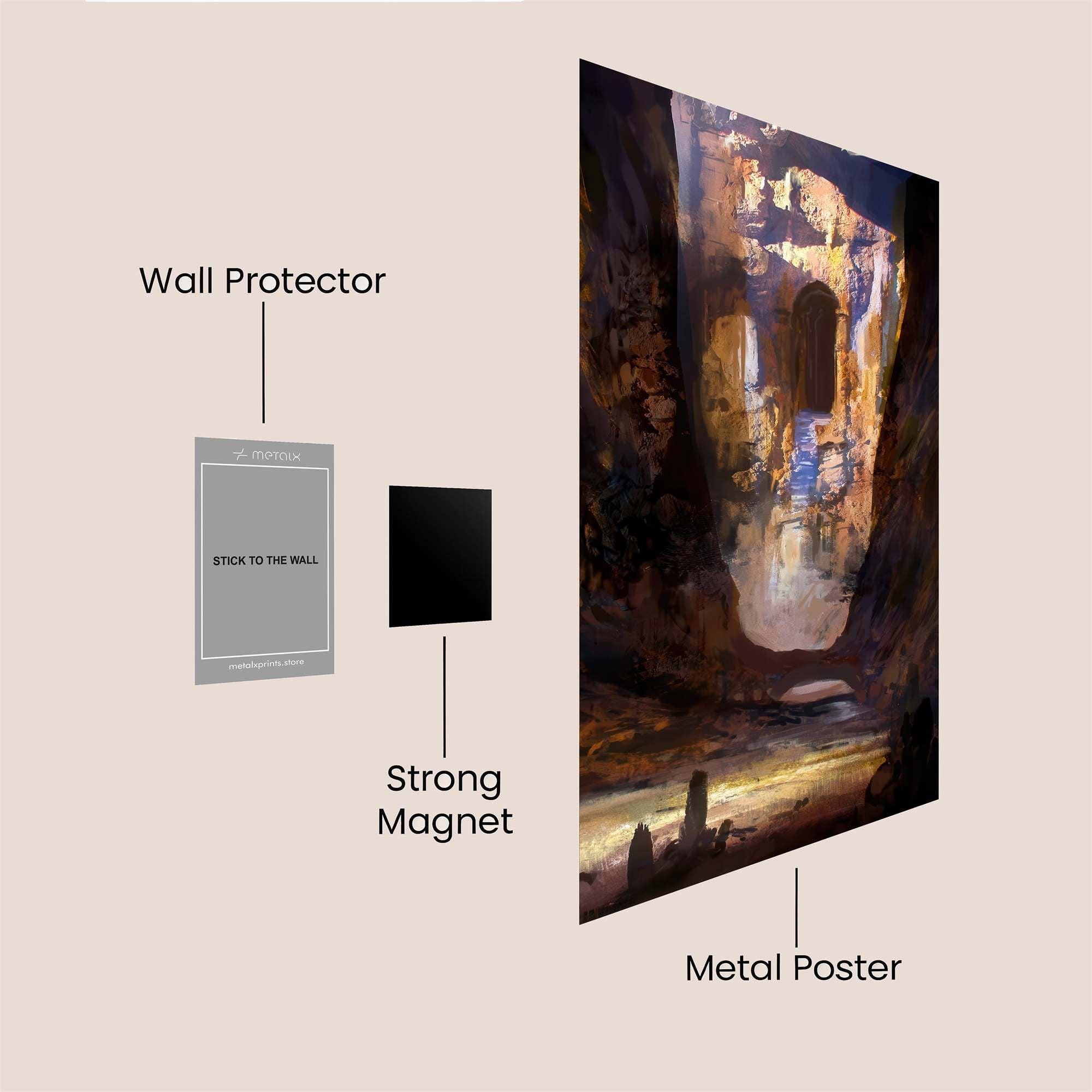 Canyon Serenity Safe Wall Magnetic / M