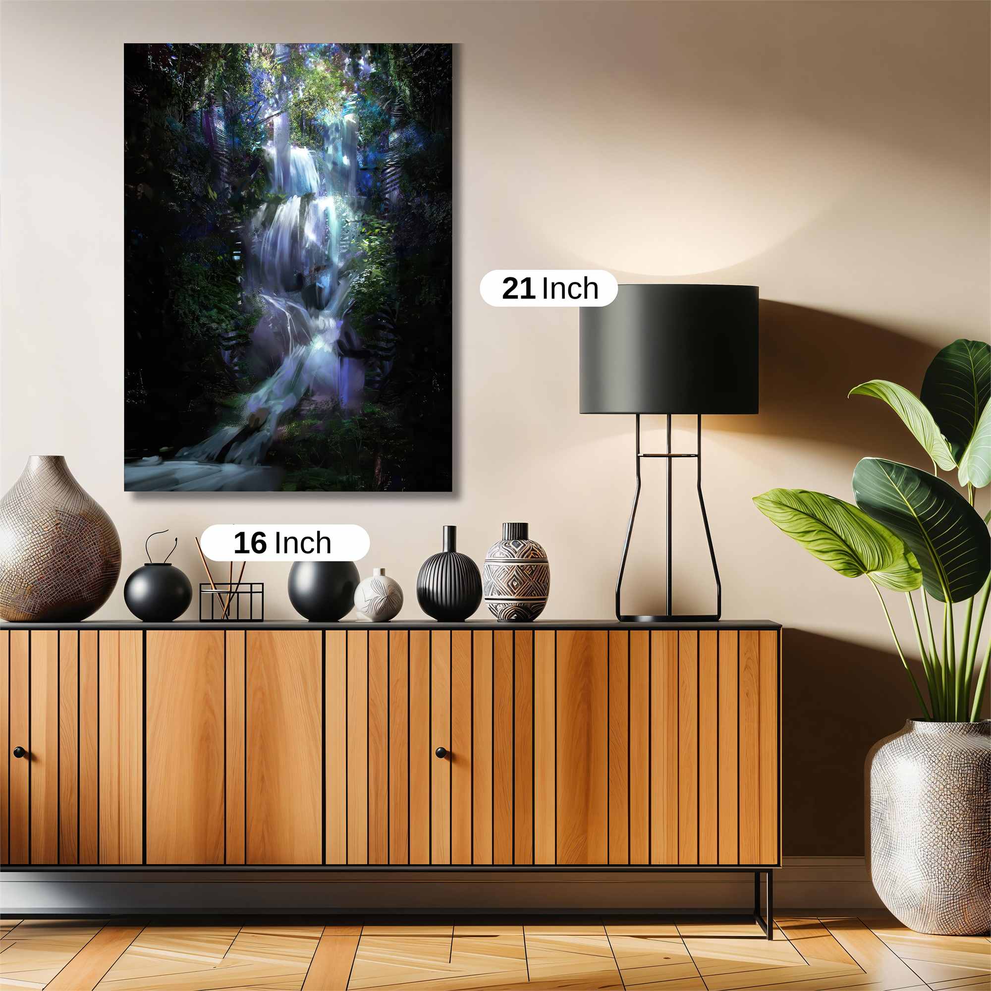 Mystic Cascade Safe Wall Magnetic / M