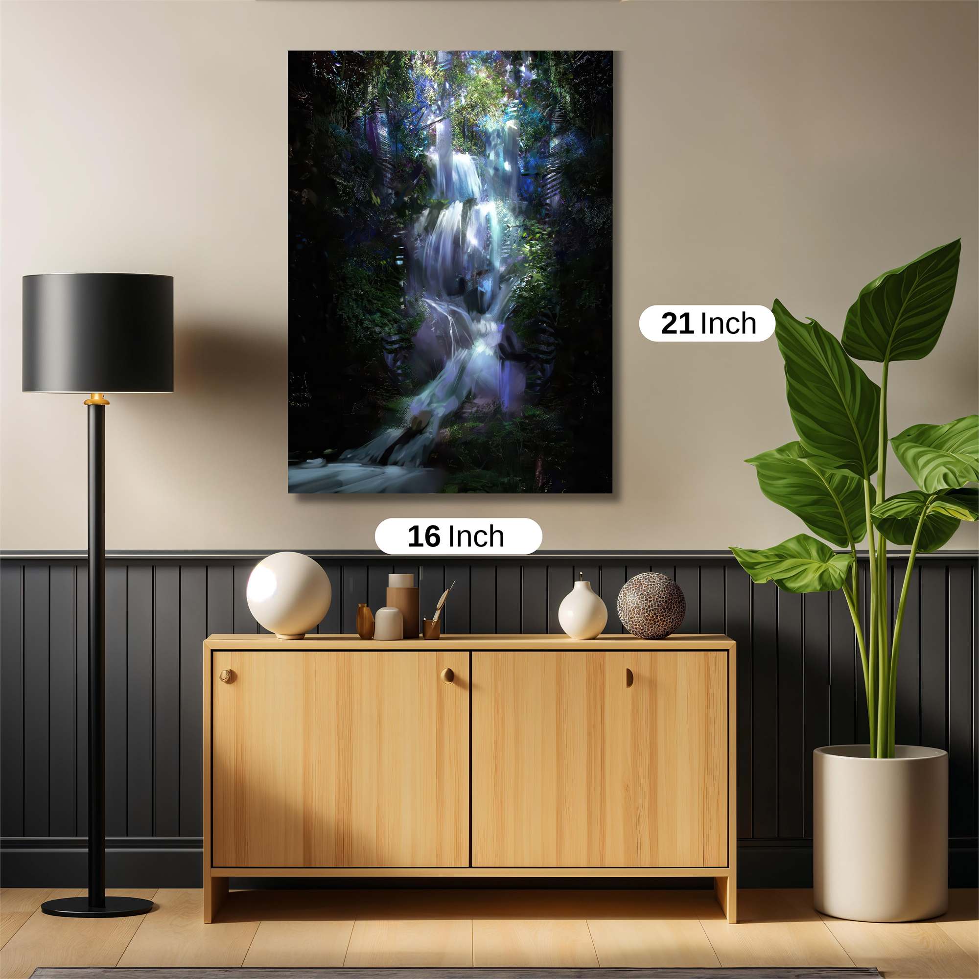 Mystic Cascade Safe Wall Magnetic / M