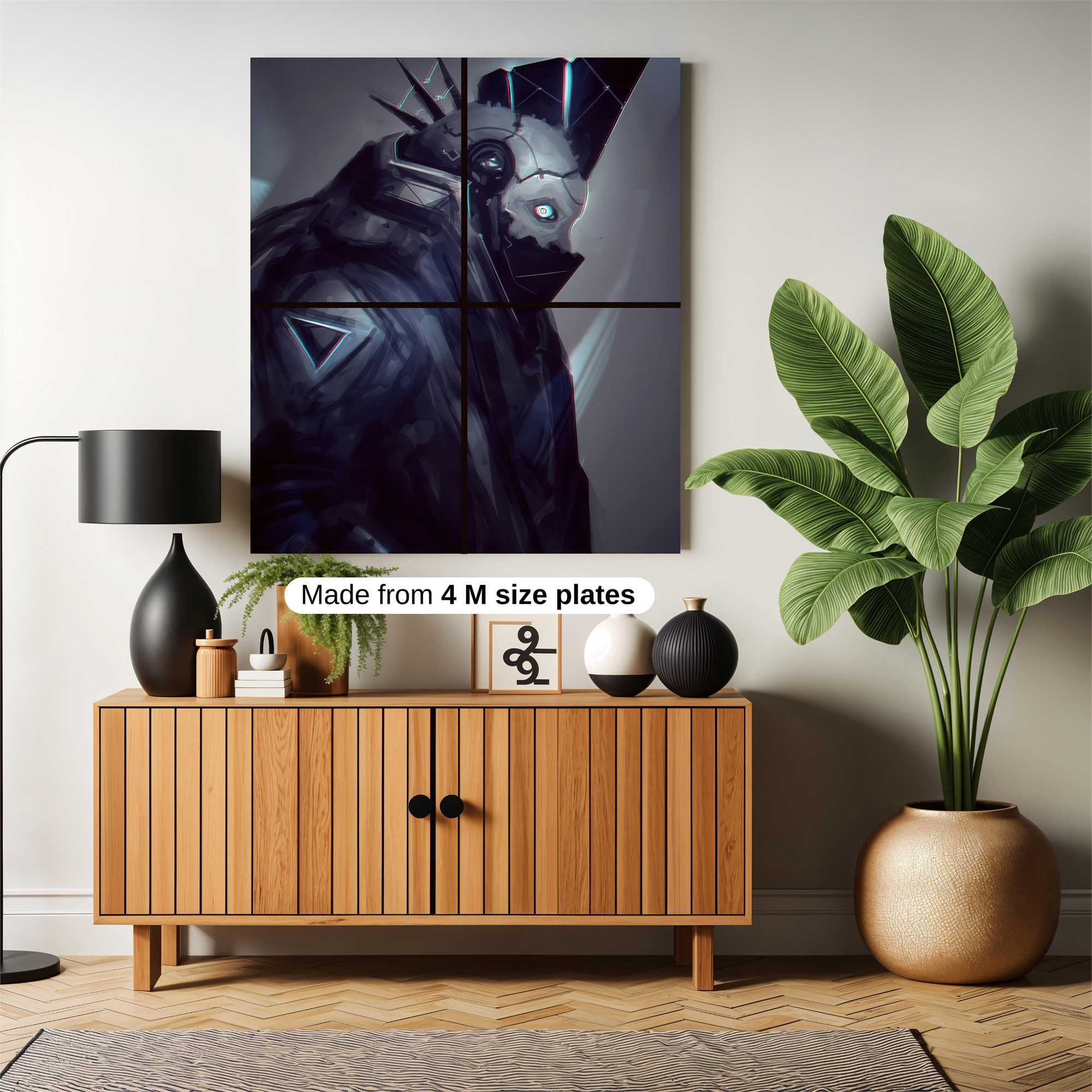 Cyber Enigma Safe Wall Magnetic / M