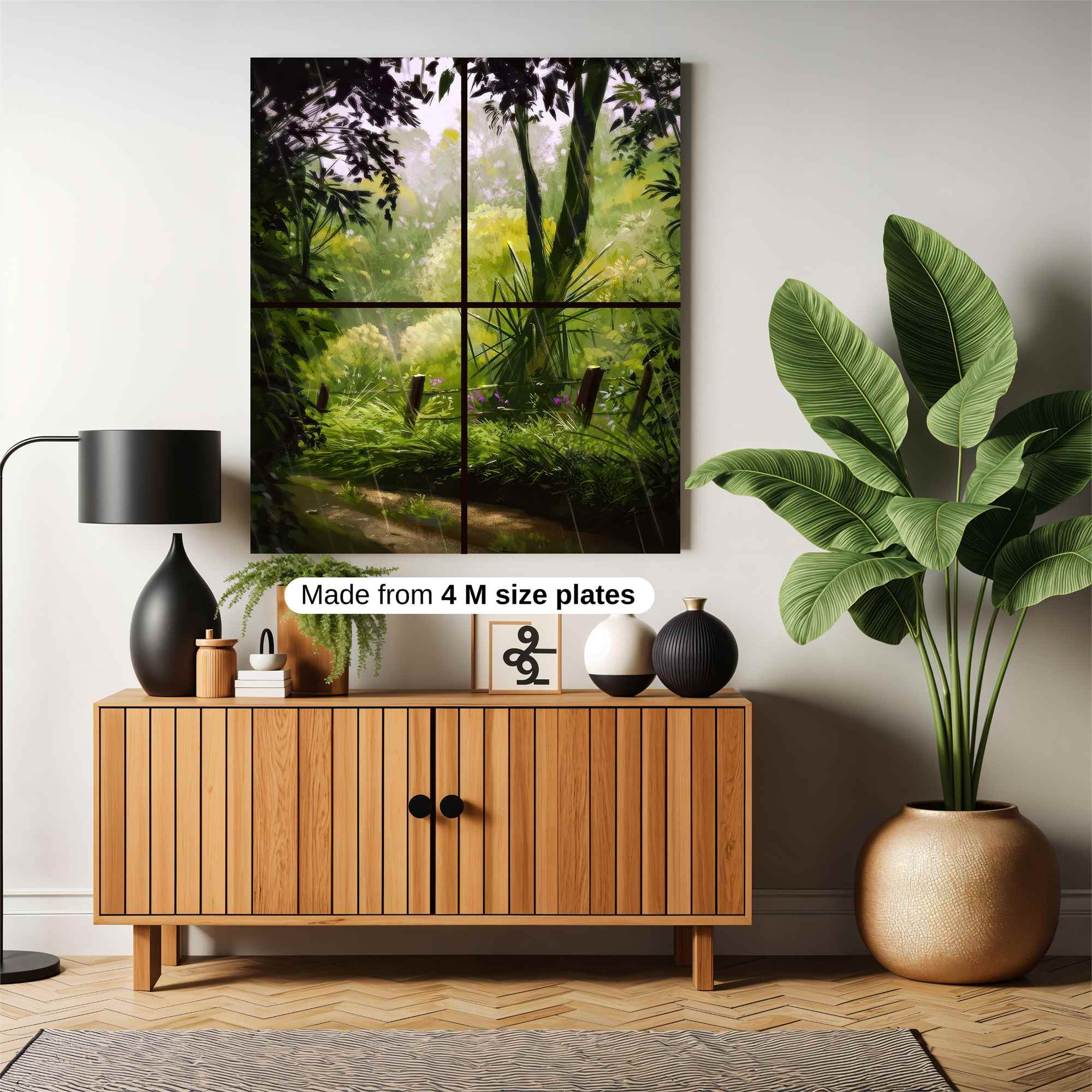 Rainy Retreat Safe Wall Magnetic / M