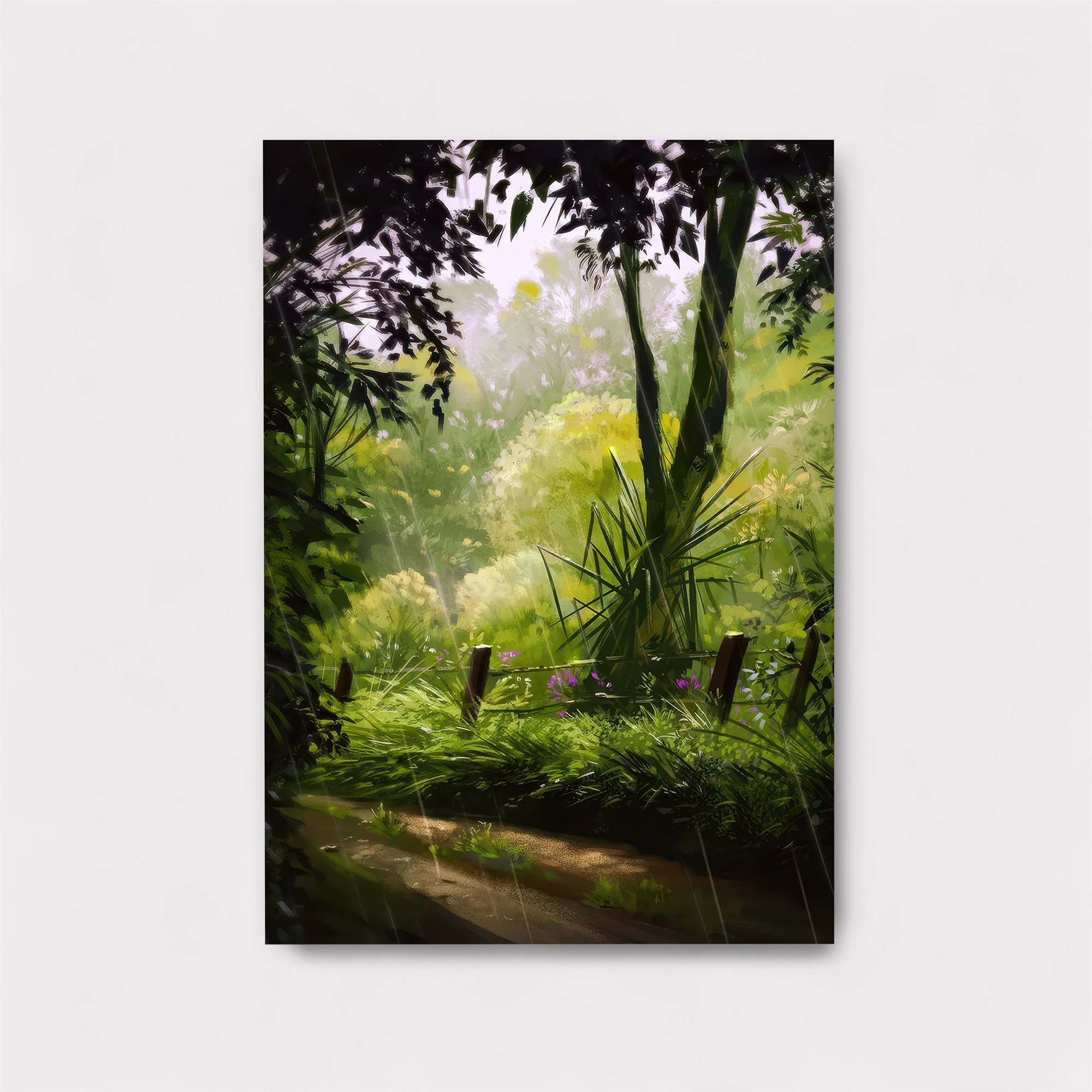 Rainy Retreat Safe Wall Magnetic / M