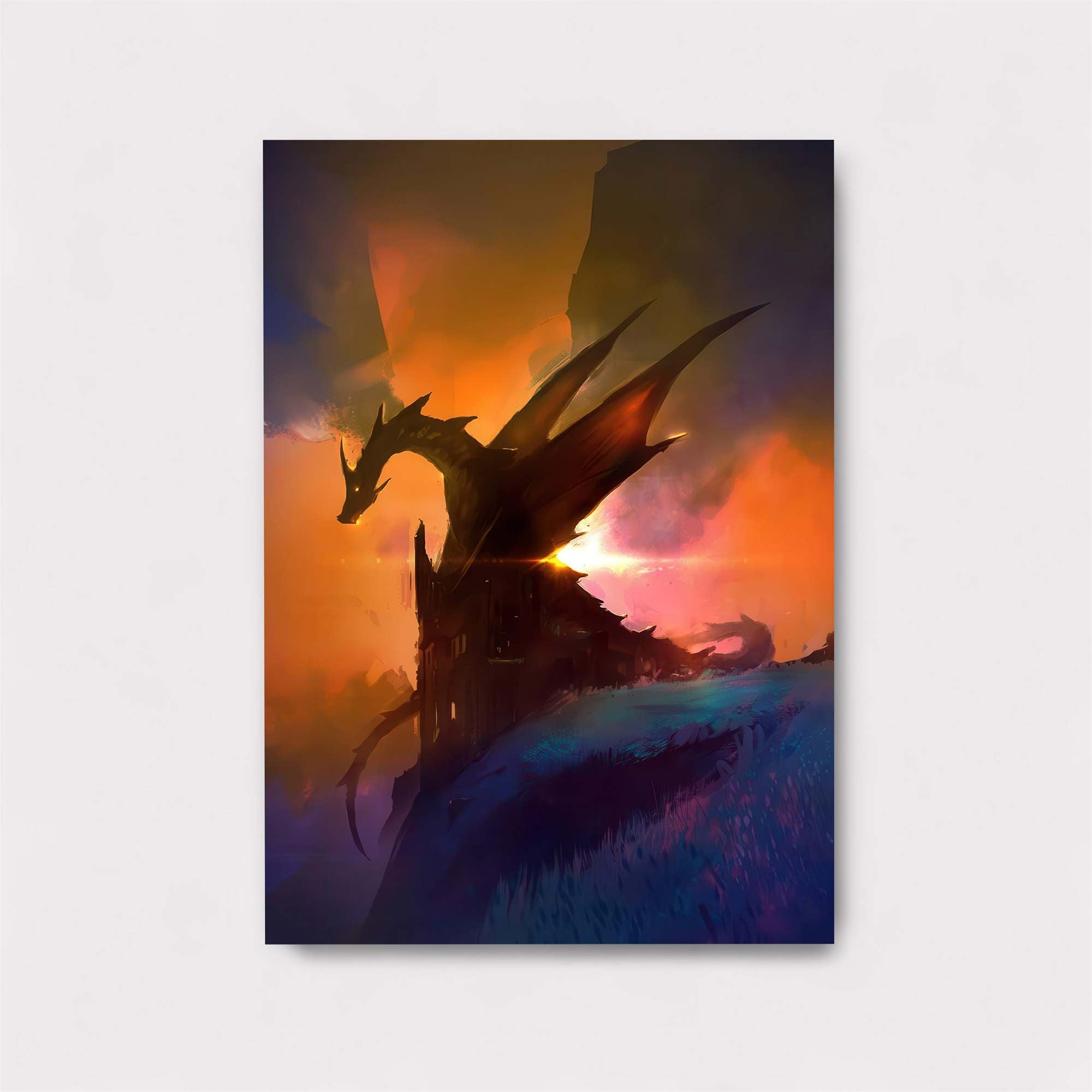 Dragon Twilight Safe Wall Magnetic / M