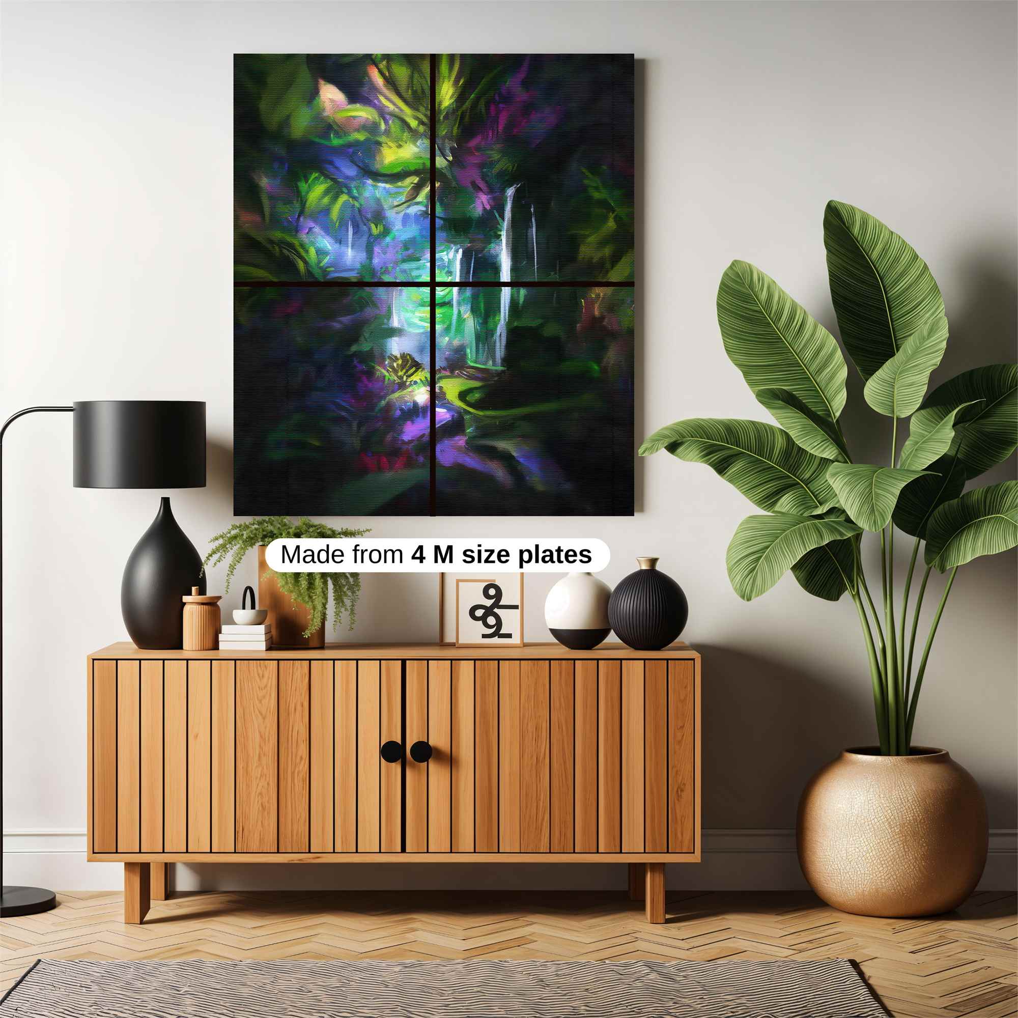 Jungle Whimsy Safe Wall Magnetic / M