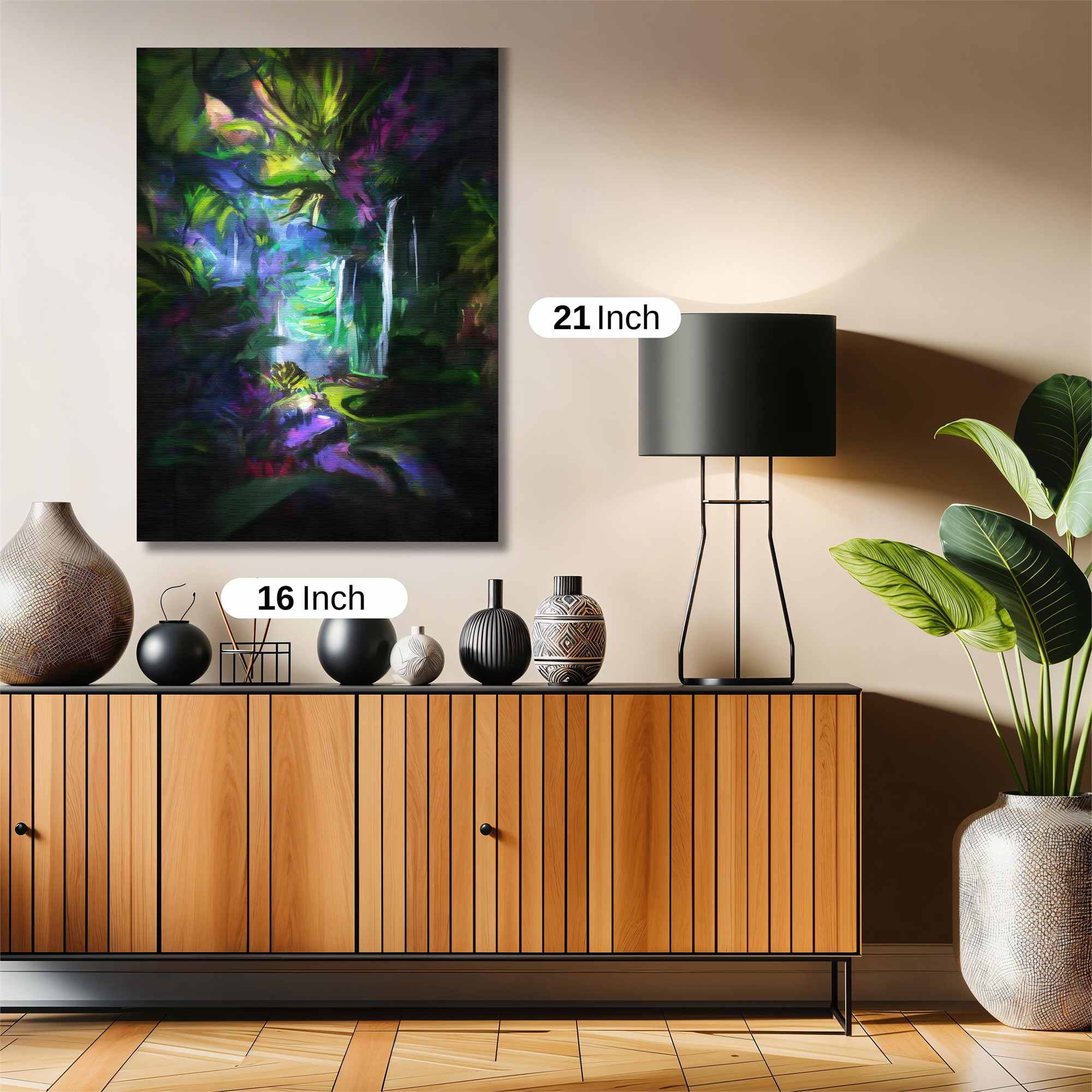 Jungle Whimsy Safe Wall Magnetic / M