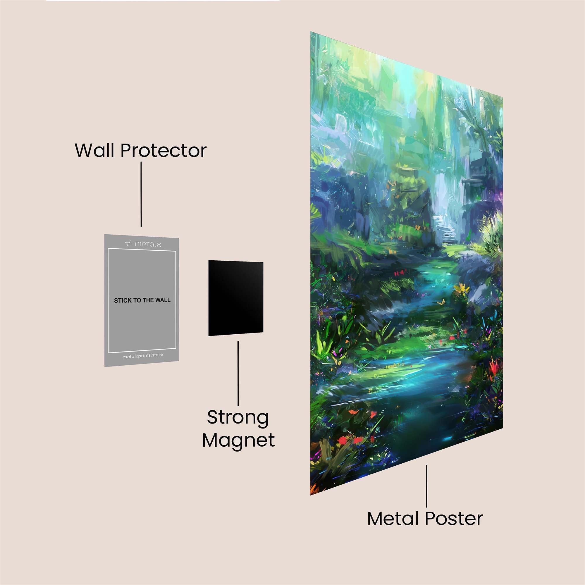 ForestWhisper Safe Wall Magnetic / M