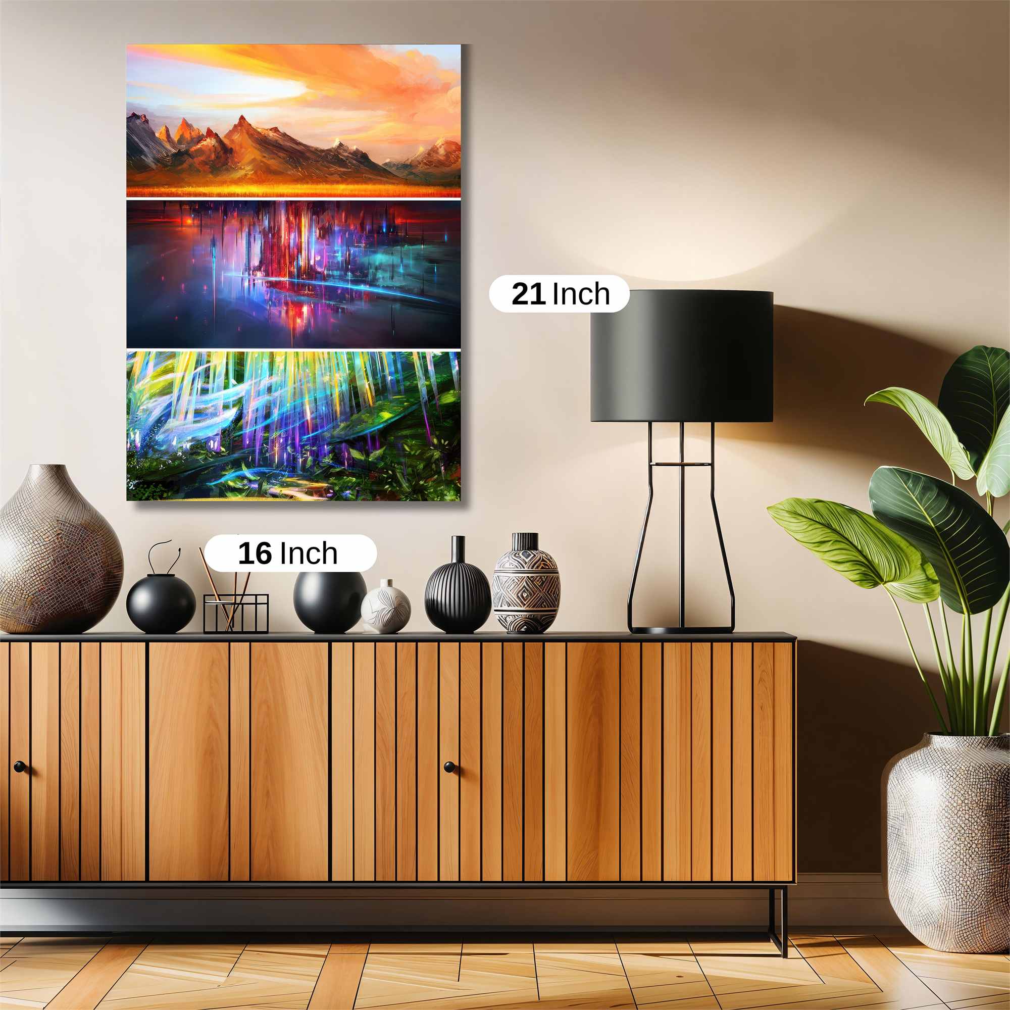 Mountain Serenity Safe Wall Magnetic / M