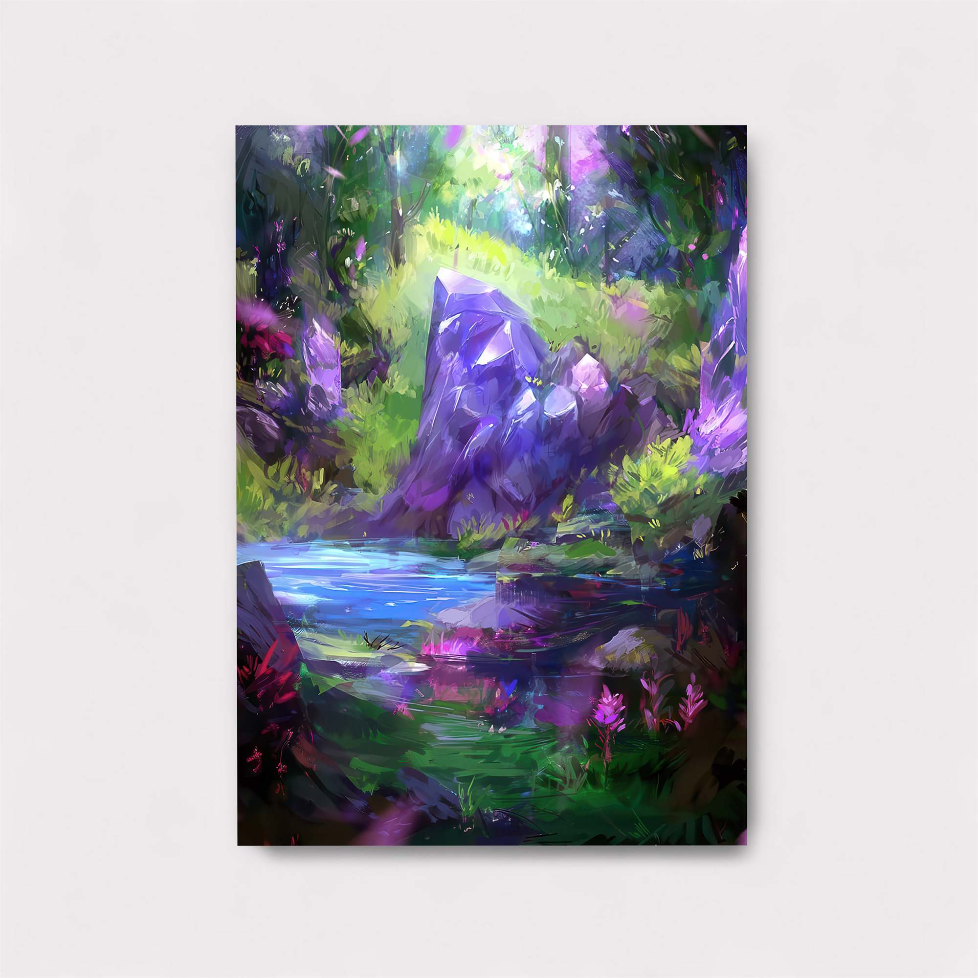 Amethyst Serenity Safe Wall Magnetic / M