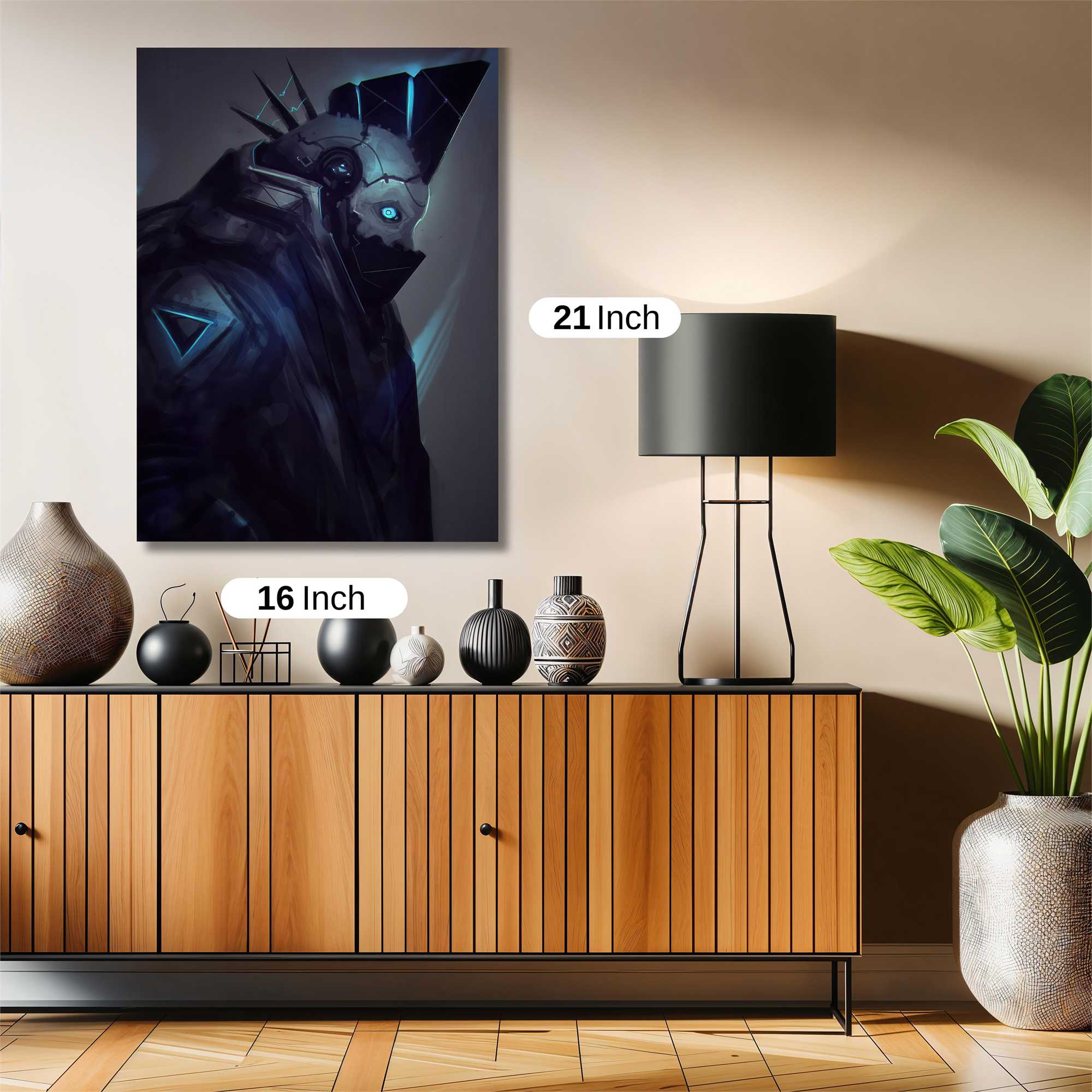 Cyber Enigma Safe Wall Magnetic / M