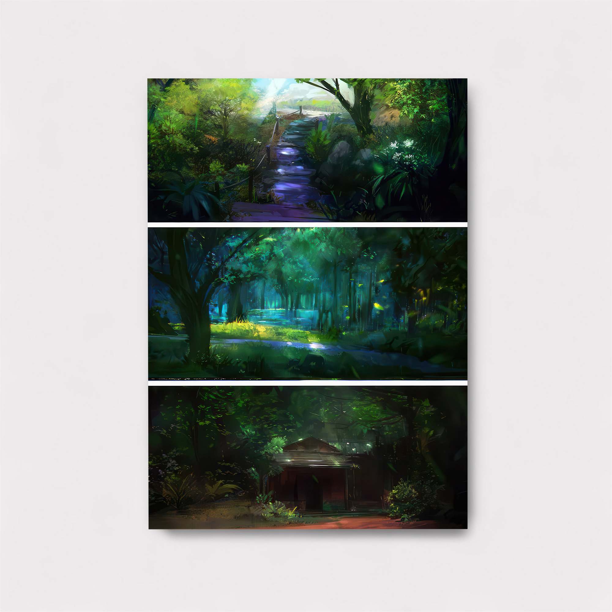 Forest Tranquil Safe Wall Magnetic / M