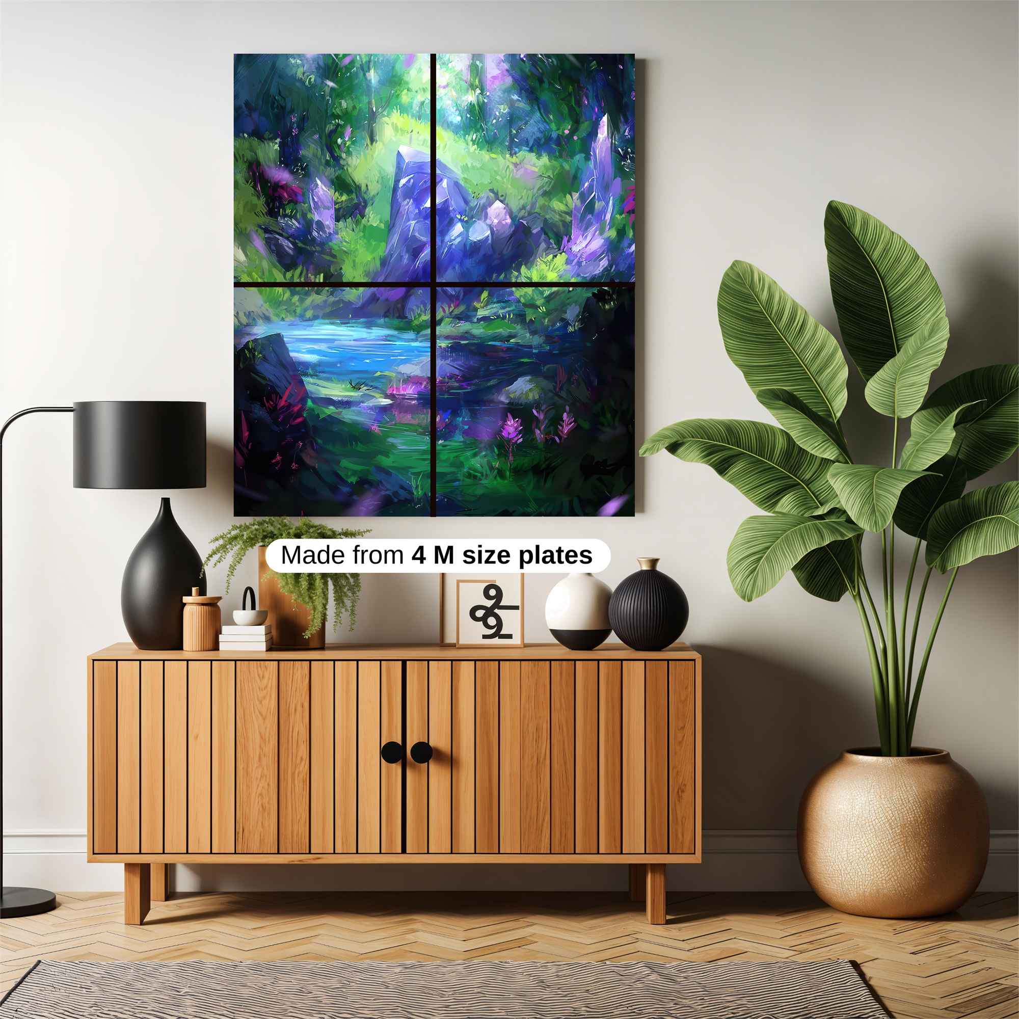 Crystal Serenity Safe Wall Magnetic / M