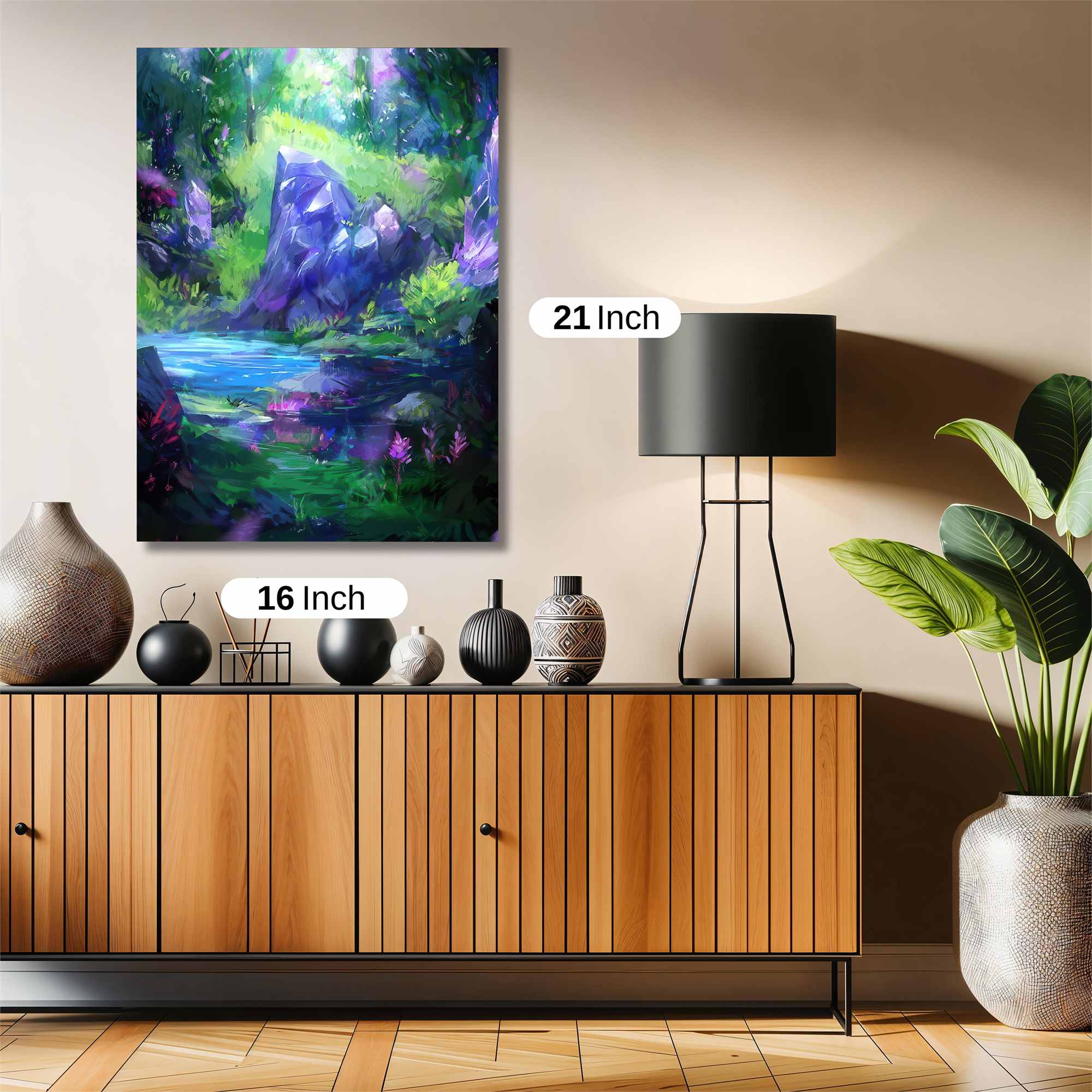 Crystal Serenity Safe Wall Magnetic / M