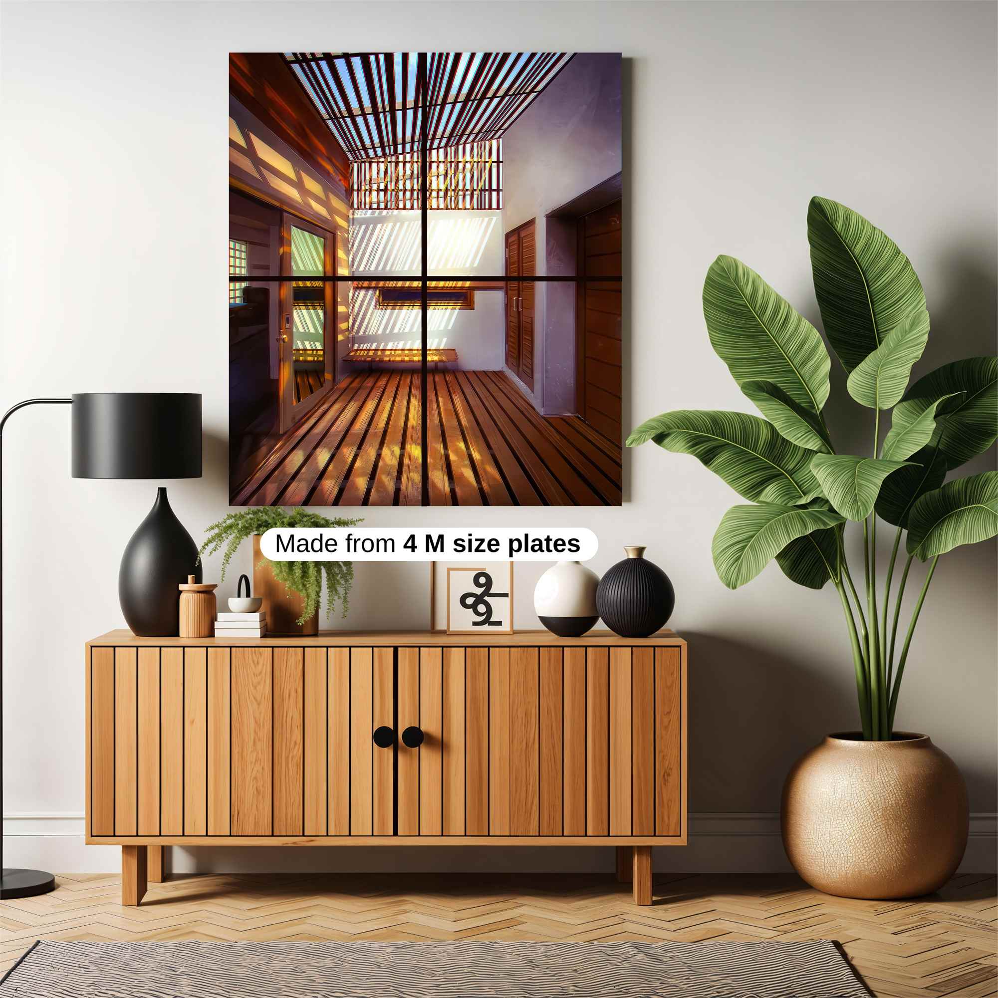 Sunlit Serenity Safe Wall Magnetic / M