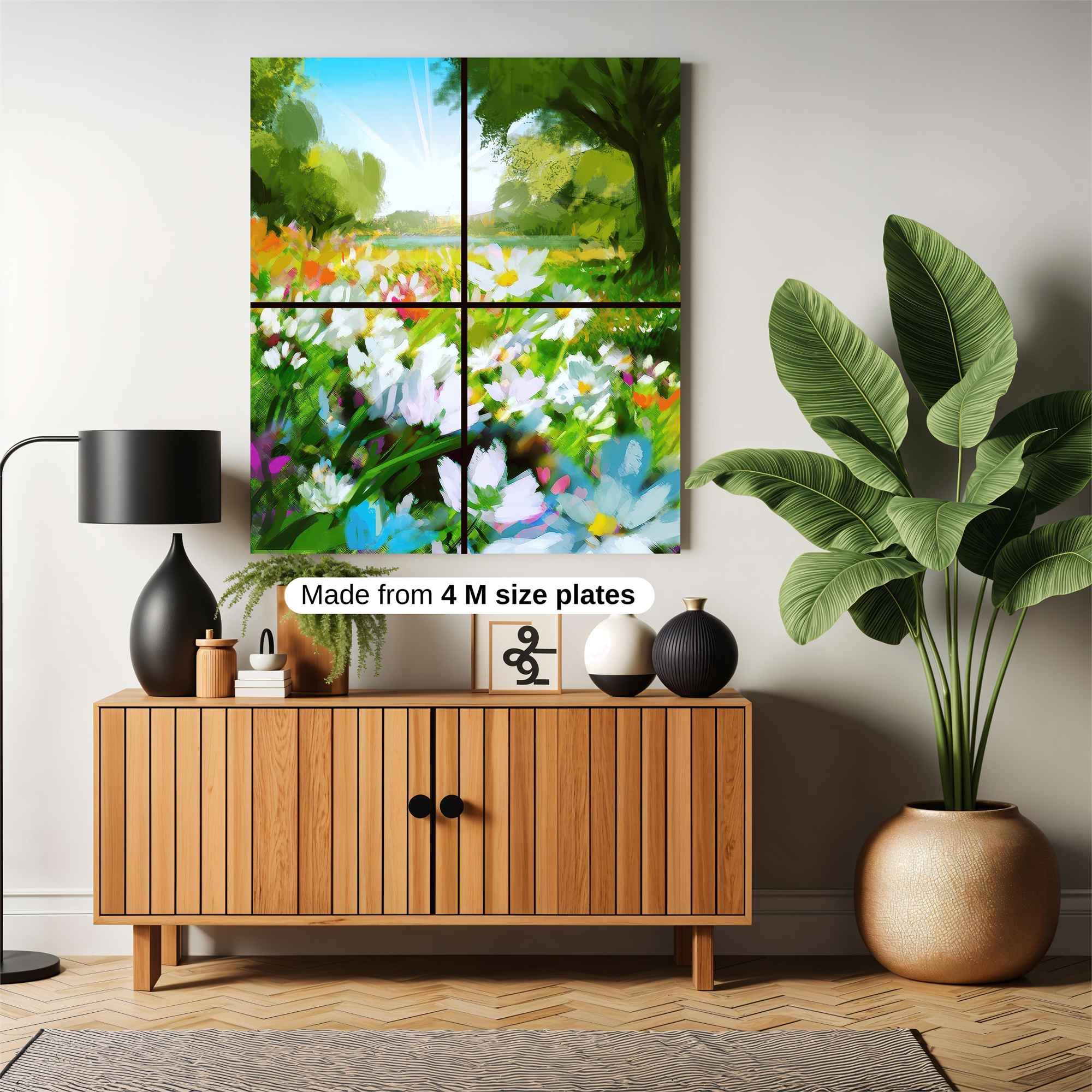 Sunlit Serenity Safe Wall Magnetic / M