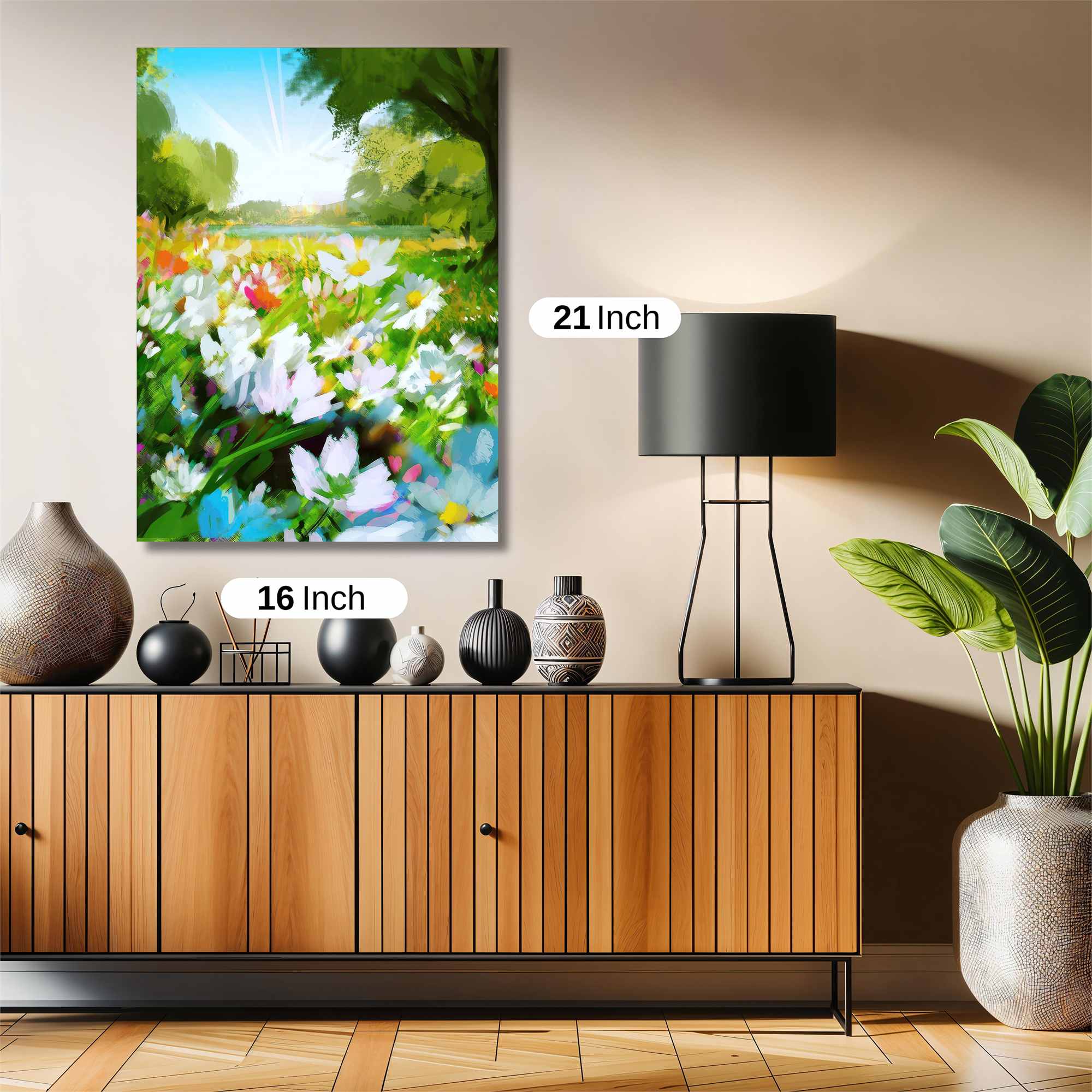 Sunlit Serenity Safe Wall Magnetic / M