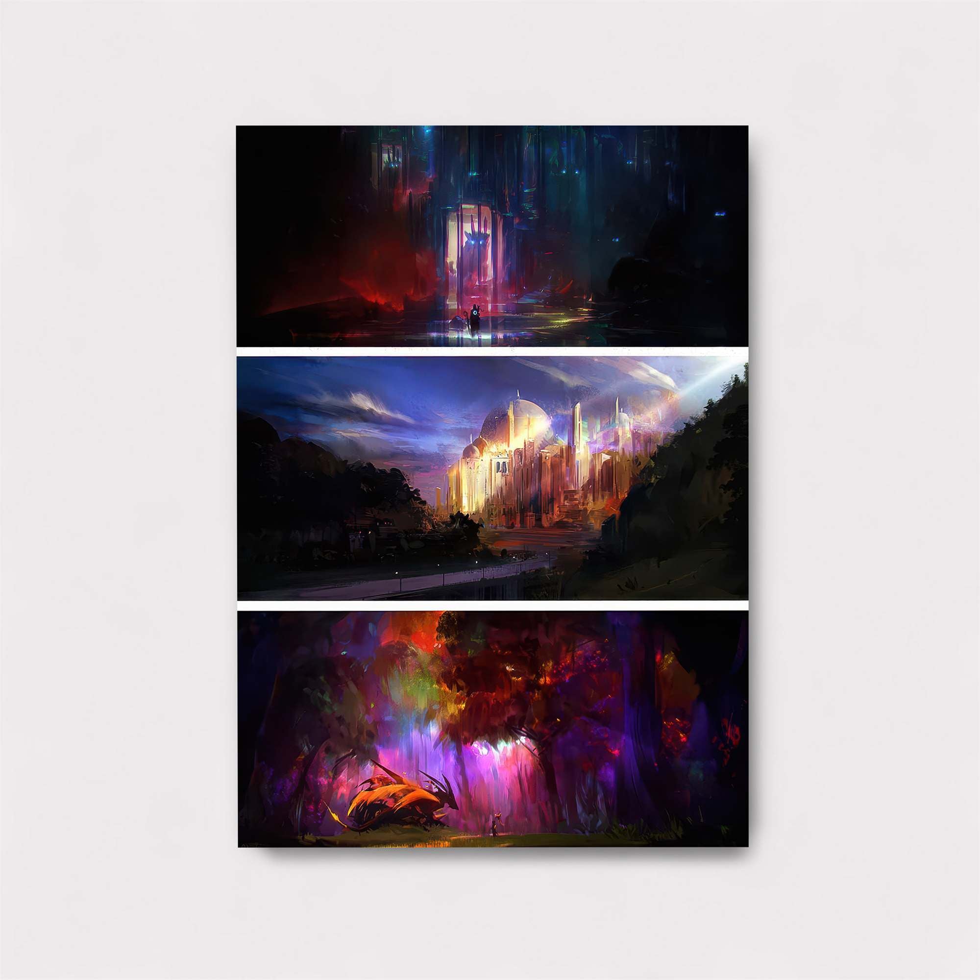 Enchanted Dreamscapes Safe Wall Magnetic / M