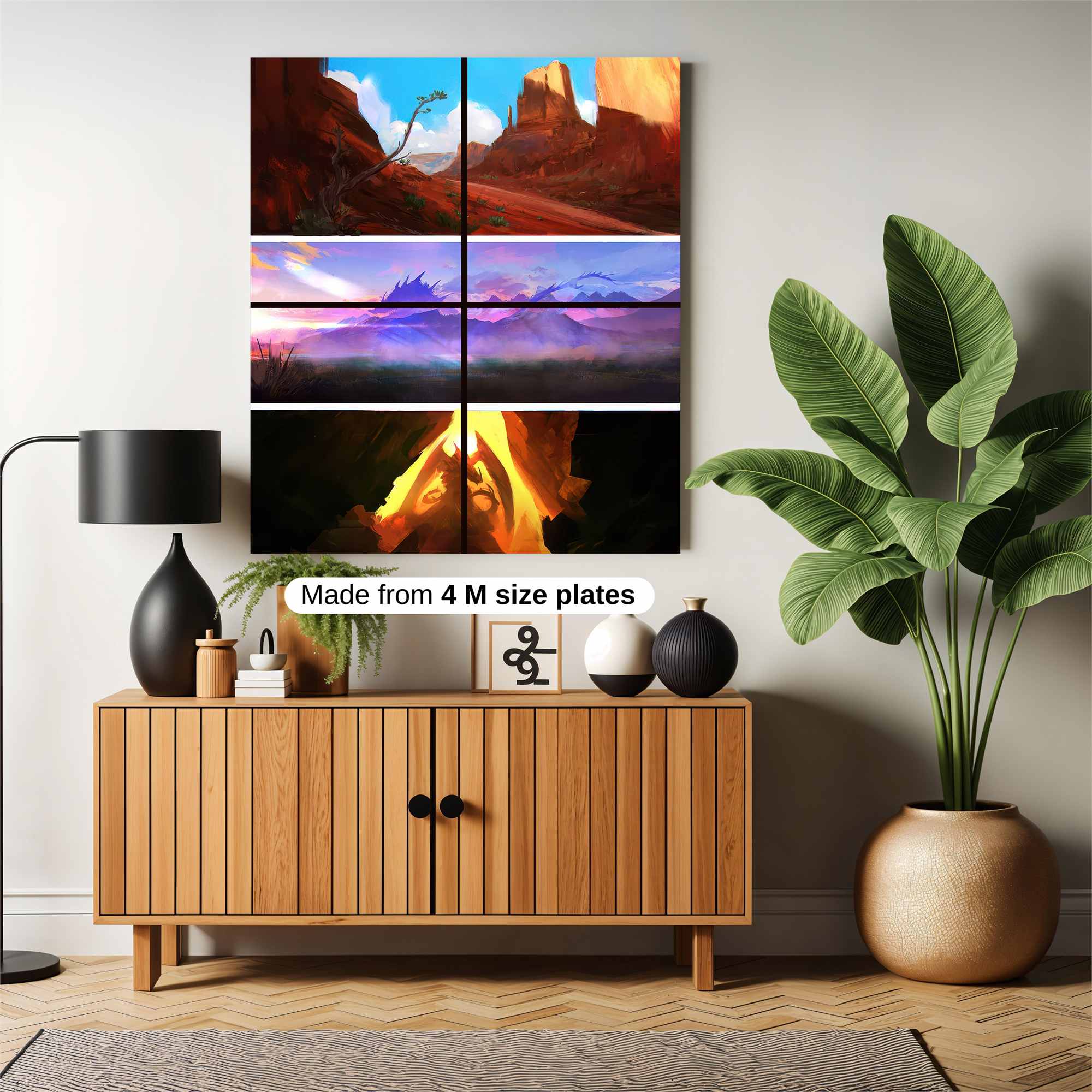 Canyon Serenity Safe Wall Magnetic / M