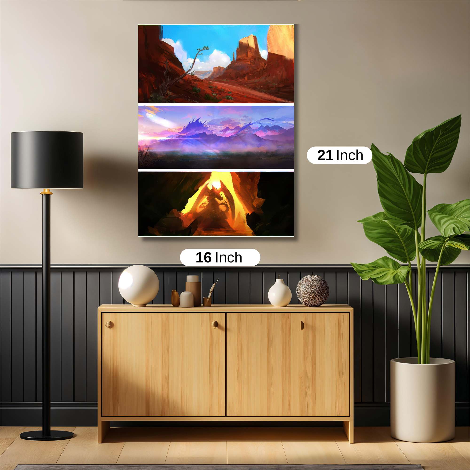 Canyon Serenity Safe Wall Magnetic / M