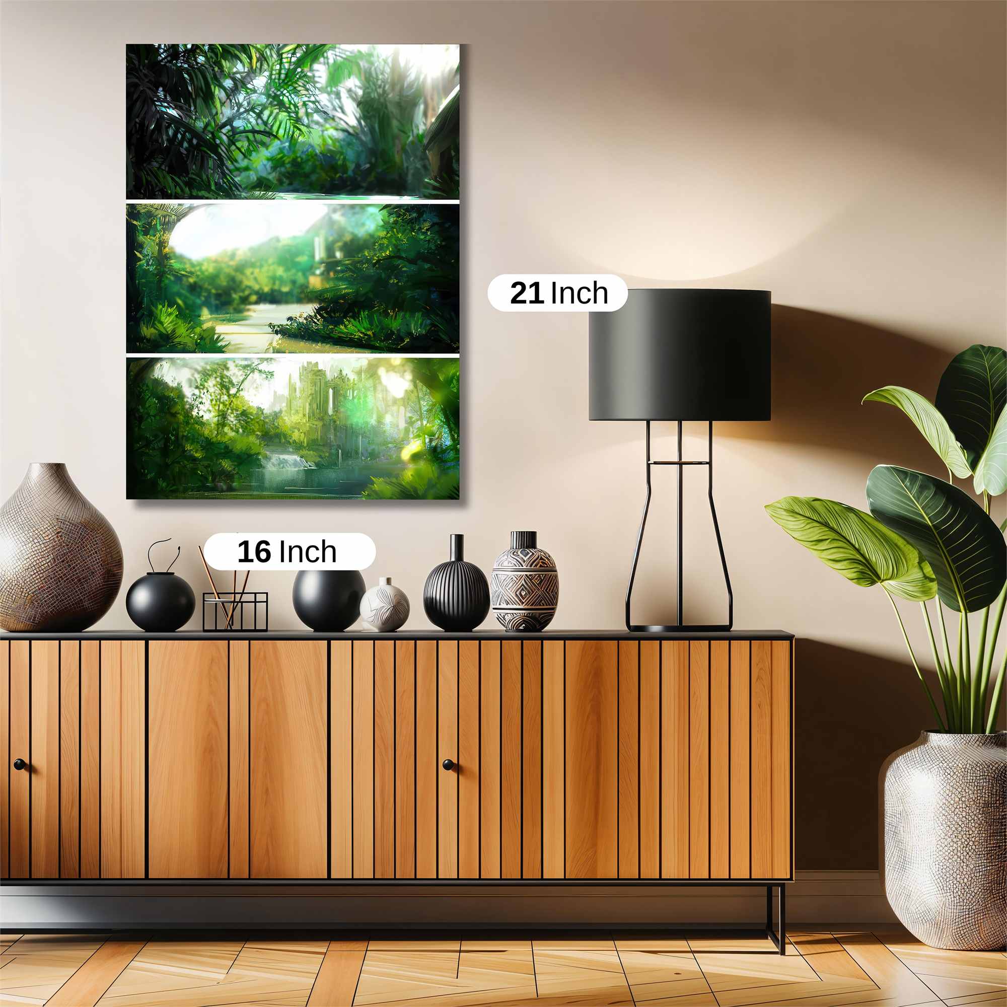 Jungle Serenity Safe Wall Magnetic / M